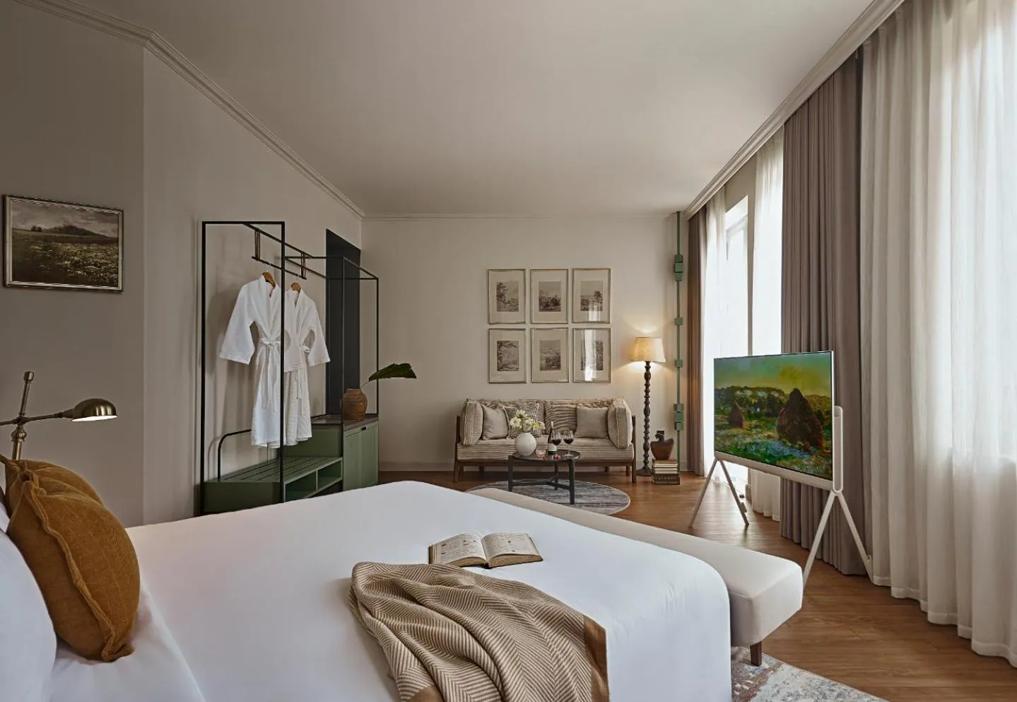 Bed in Signature by M Village Danang Heritage, A modern luxury stay