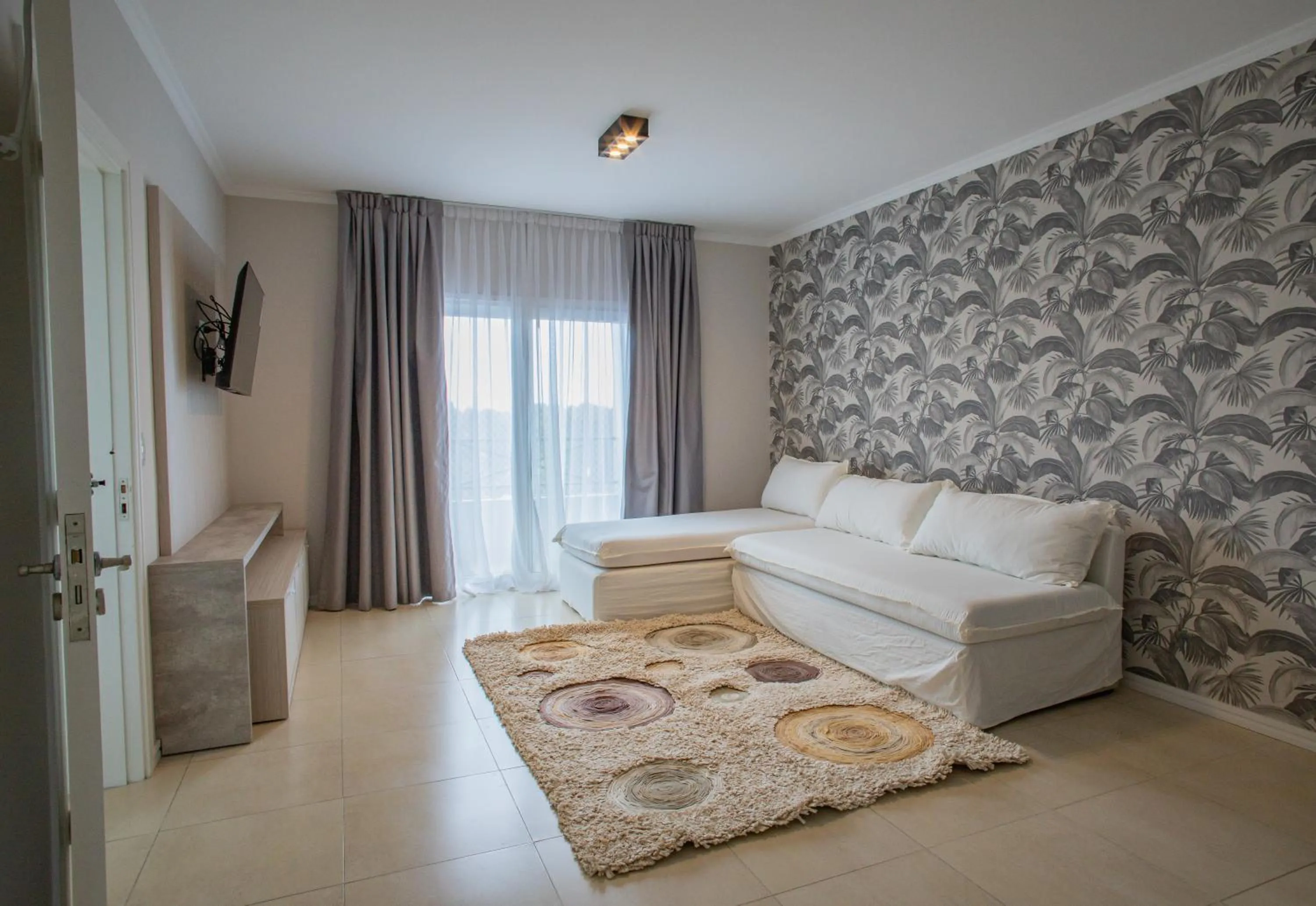 Living room in Garden Suites Pinamar