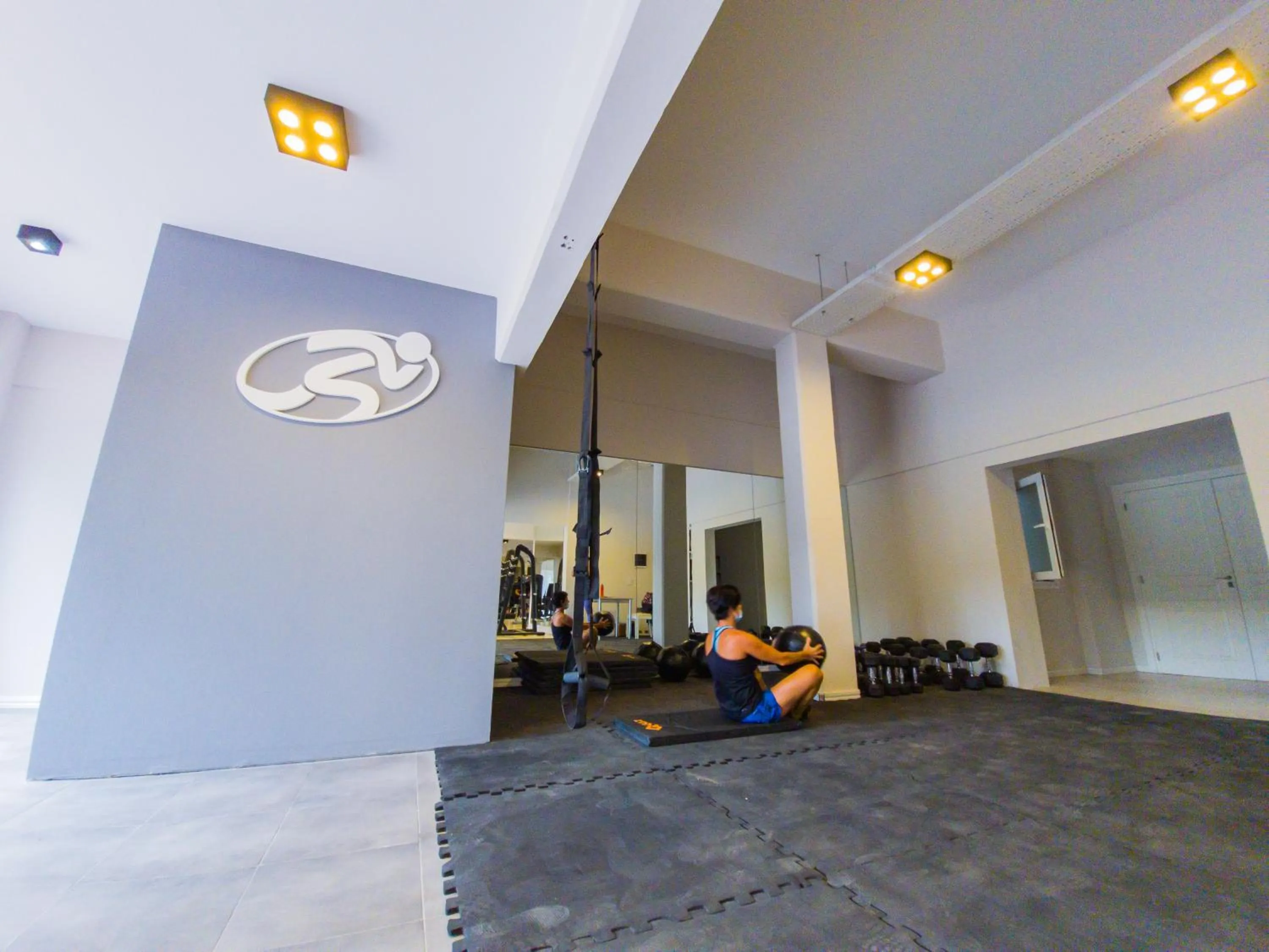Fitness centre/facilities in Garden Suites Pinamar