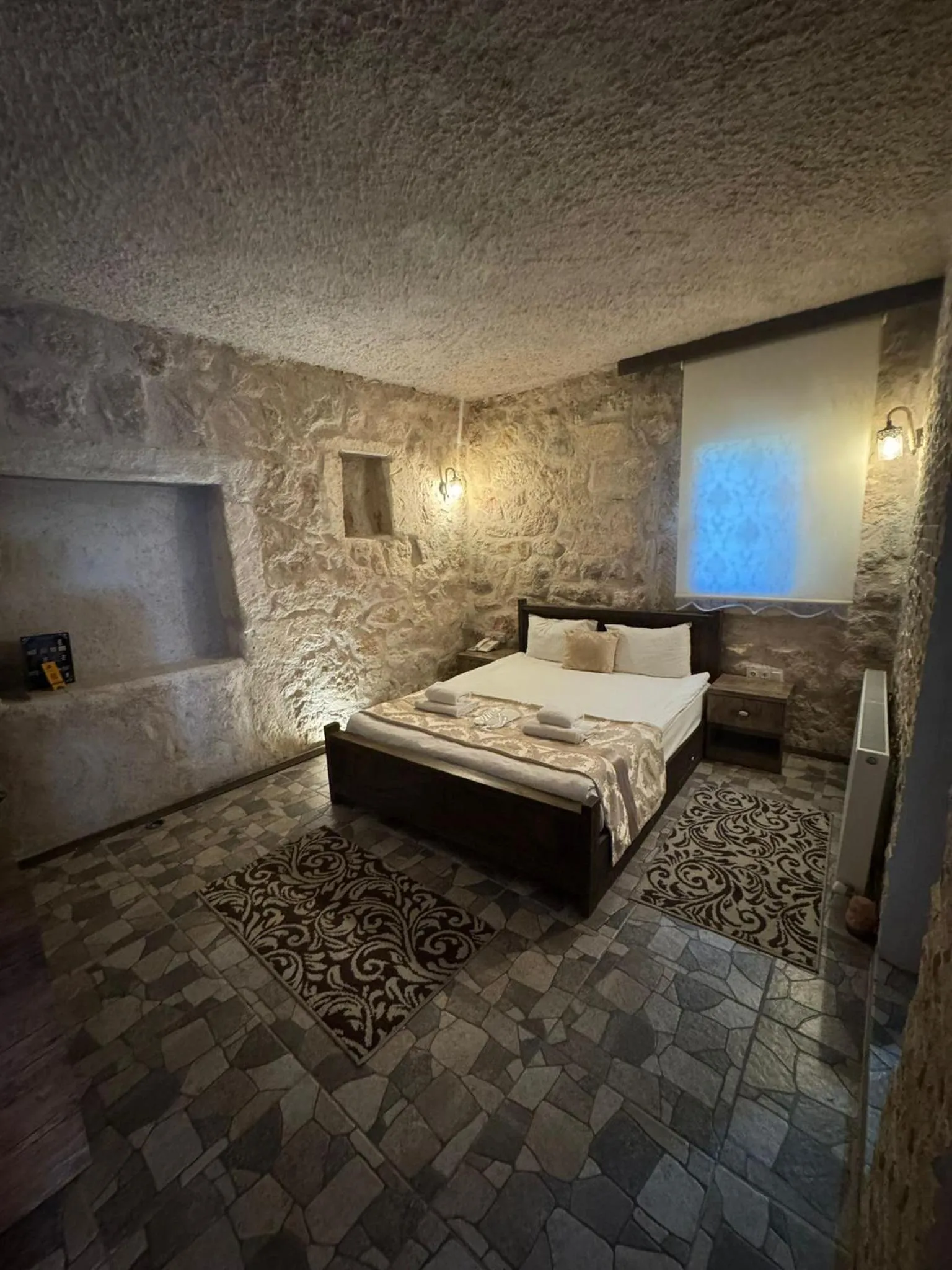 Bedroom, Bed in Panda Stone House