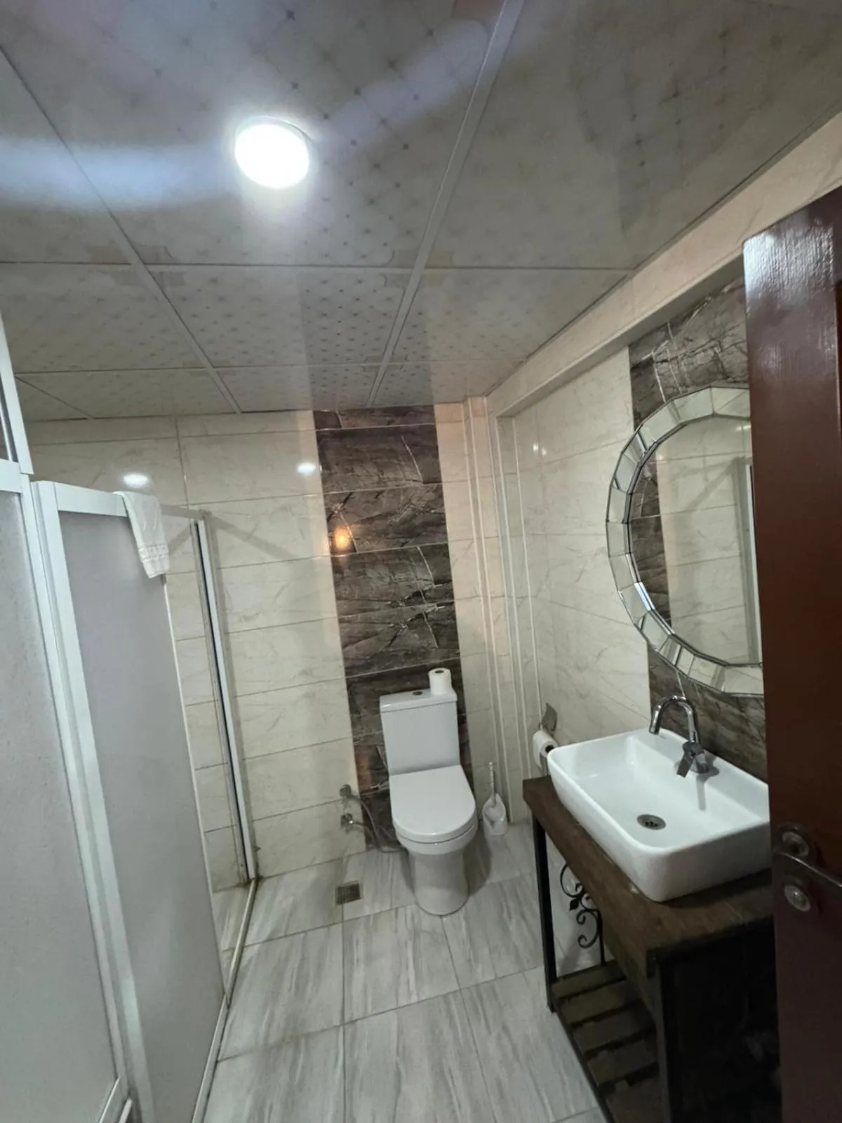 Shower in Panda Stone House