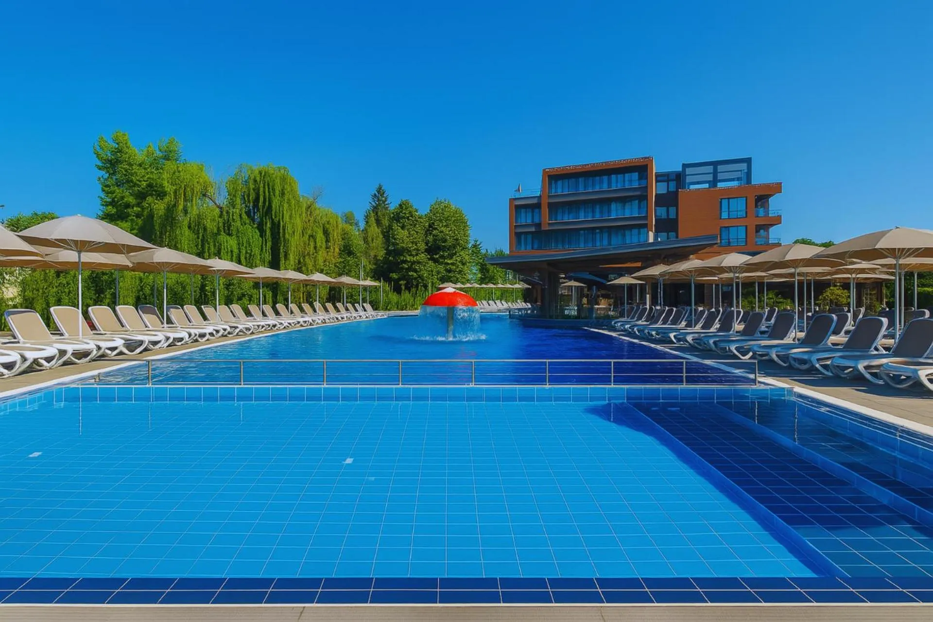 Property building in Regnum Banya Thermal Hotel