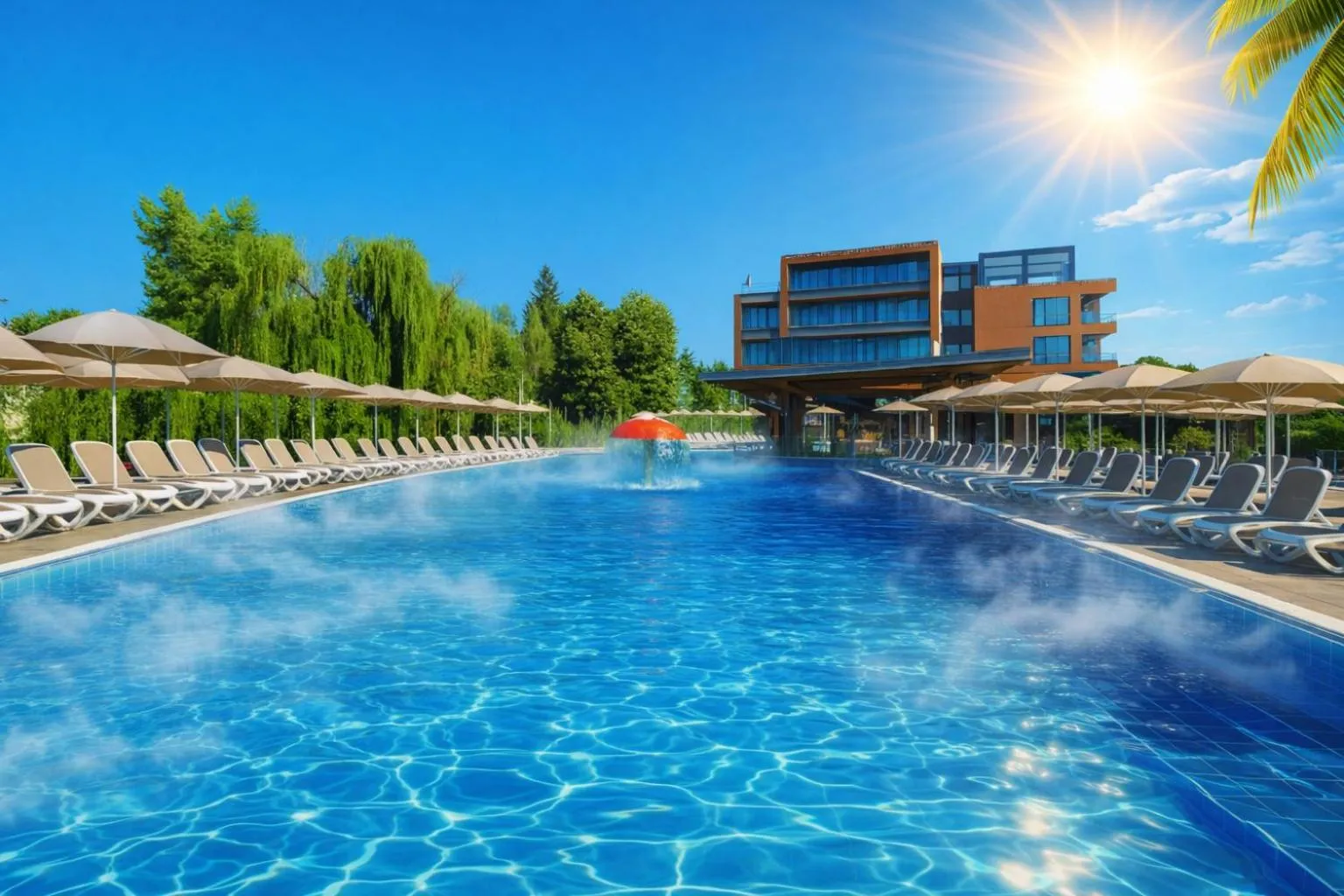 Property building in Regnum Banya Thermal Hotel