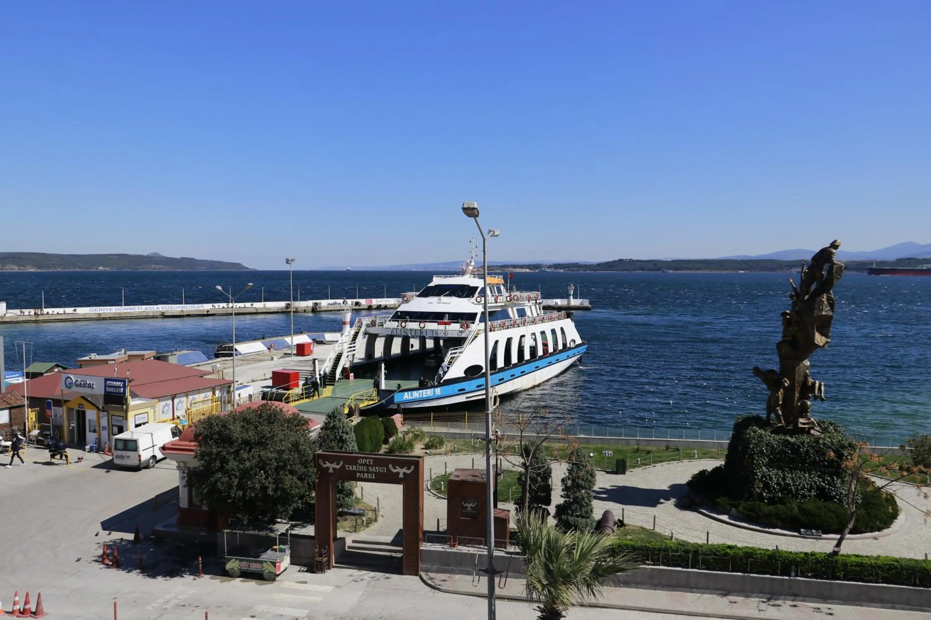 Sea view in Ece Hotel Eceabat