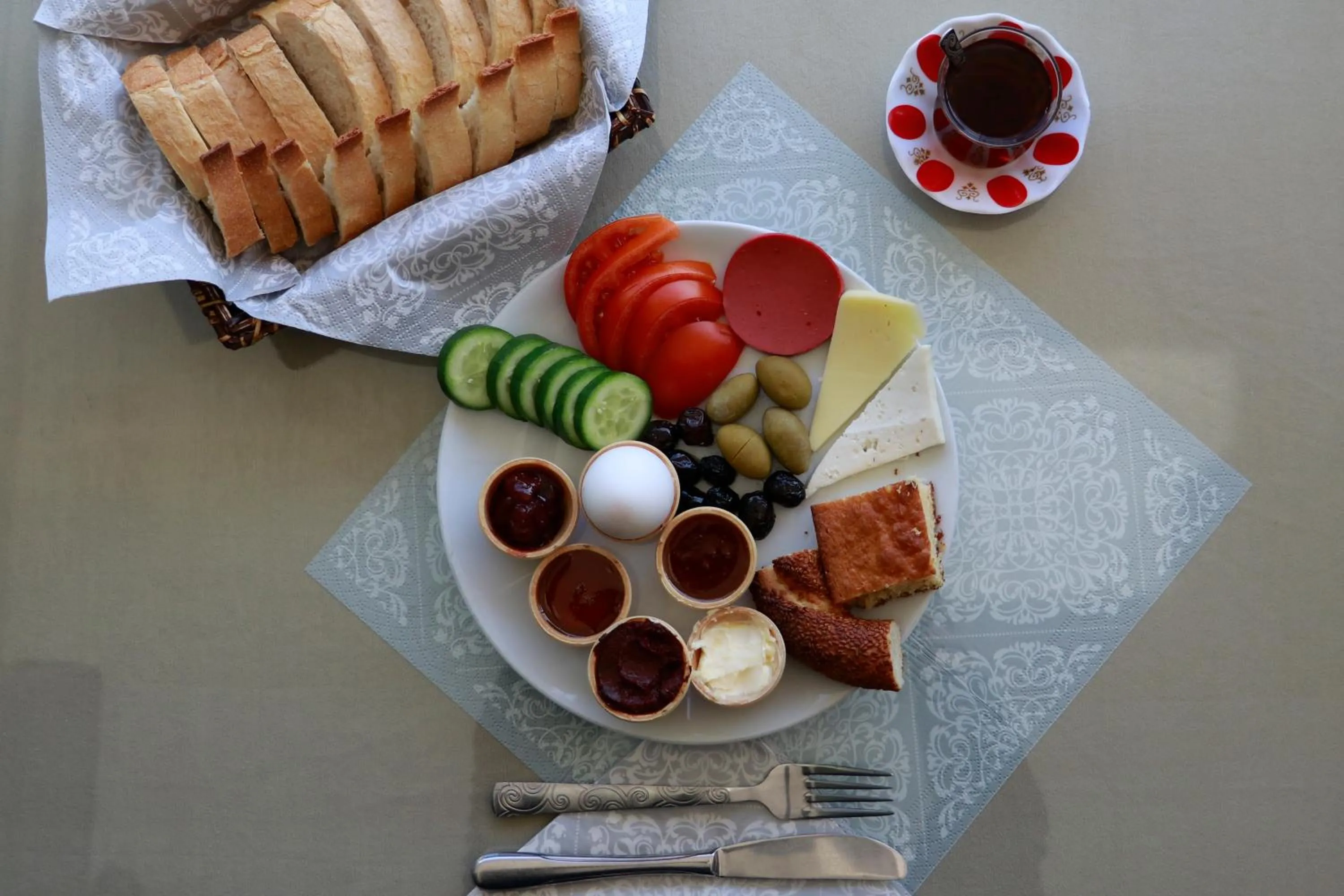 Breakfast in Ece Hotel Eceabat