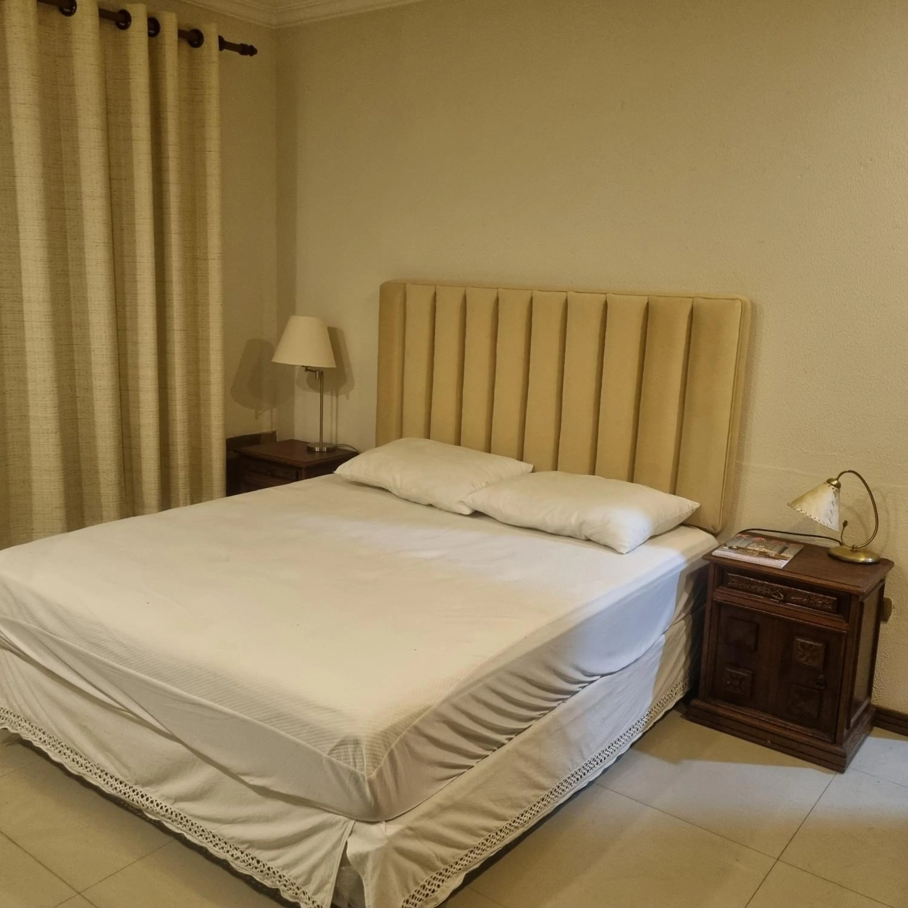 Bed in Hotel Condominio Casa Blanca