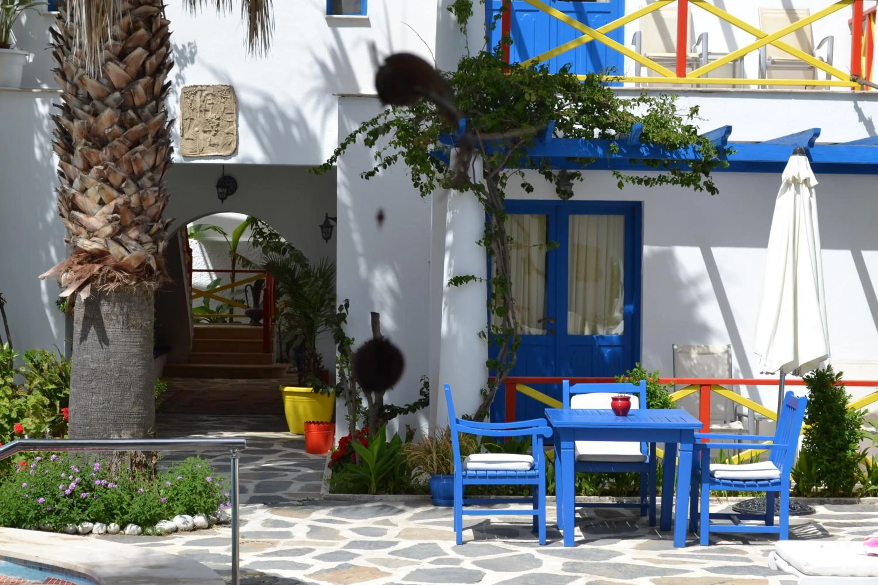 Patio in Su Hotel - Bodrum