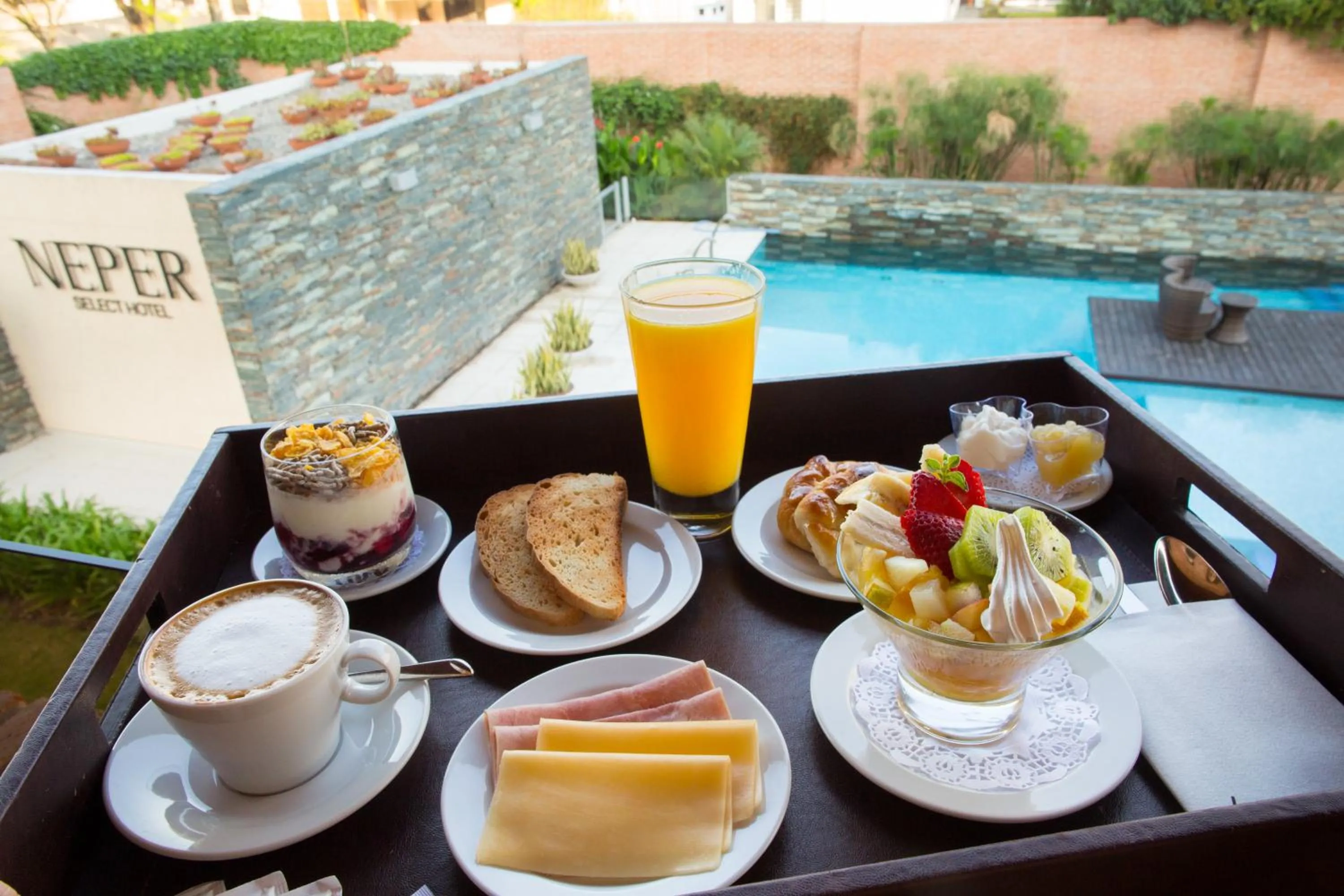 Buffet breakfast in Neper Hotel