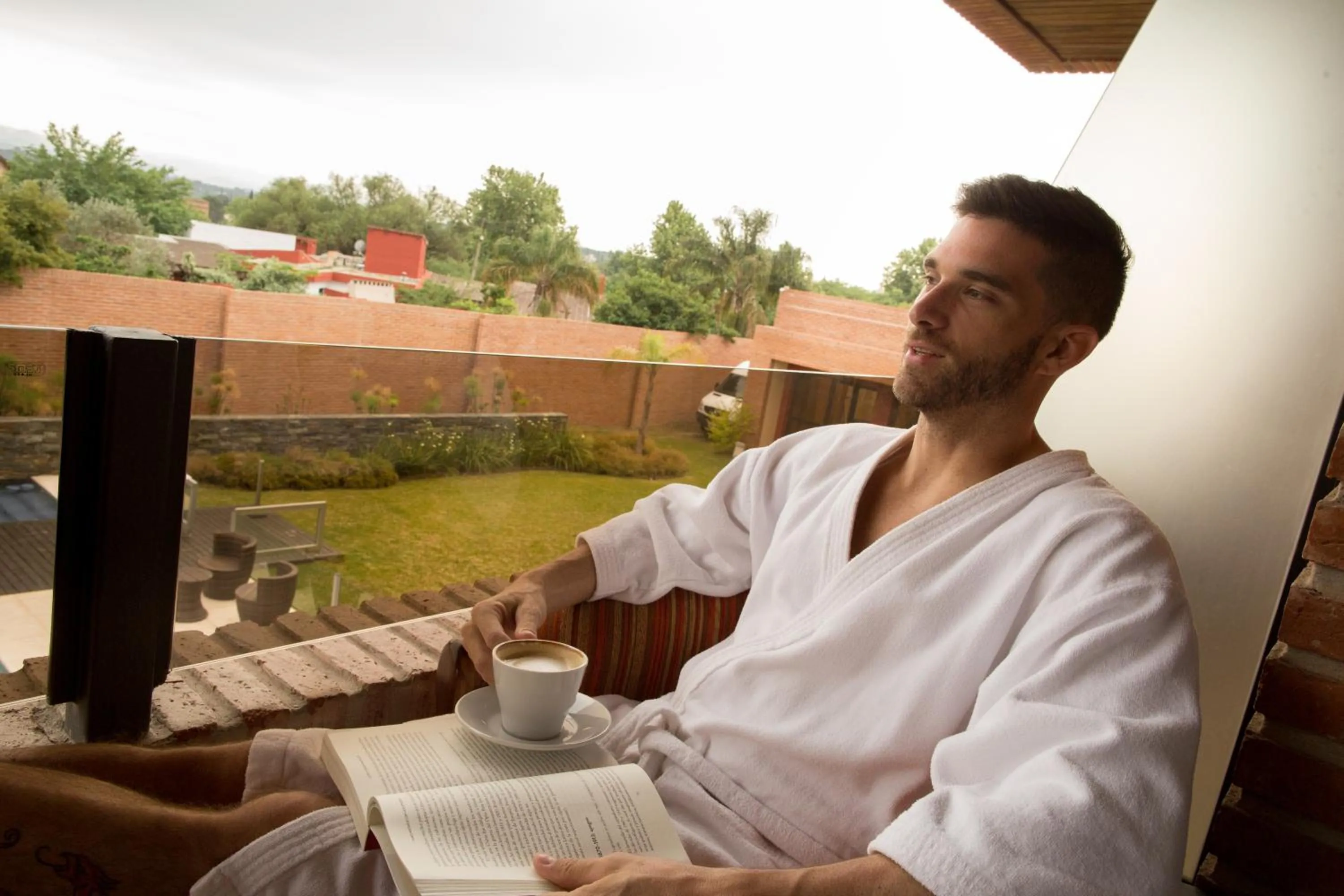 Garden view in Neper Hotel