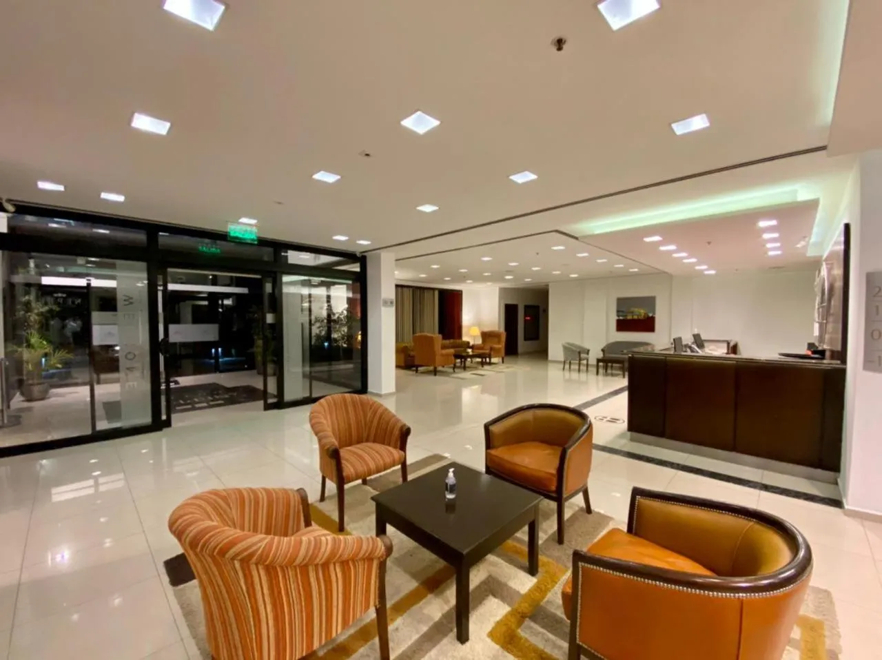 Lobby or reception in Neper Hotel