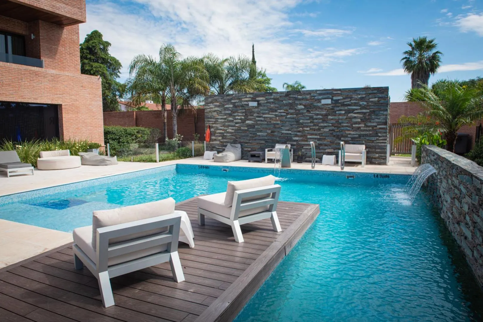 Swimming pool in Neper Hotel