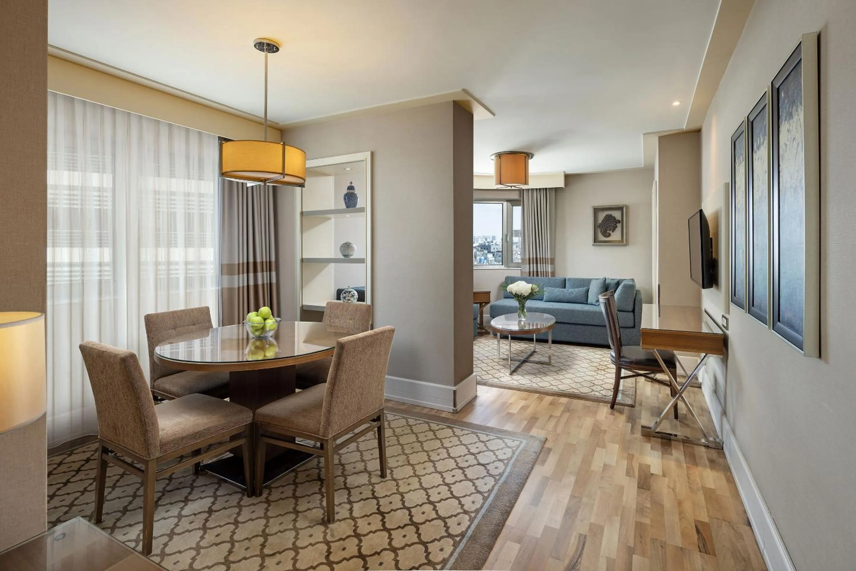 Seating area in Titanic City Taksim