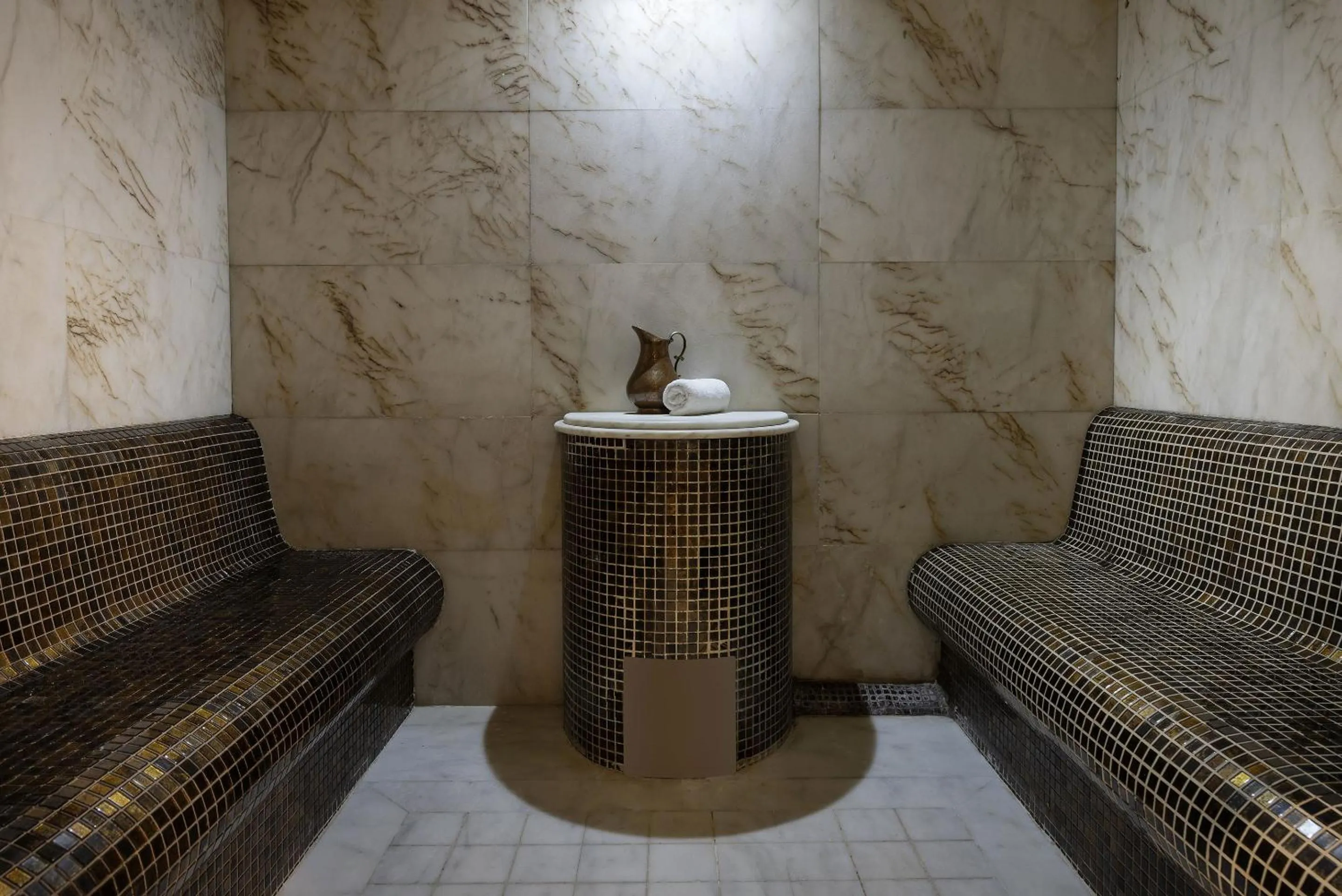 Steam room in Titanic City Taksim