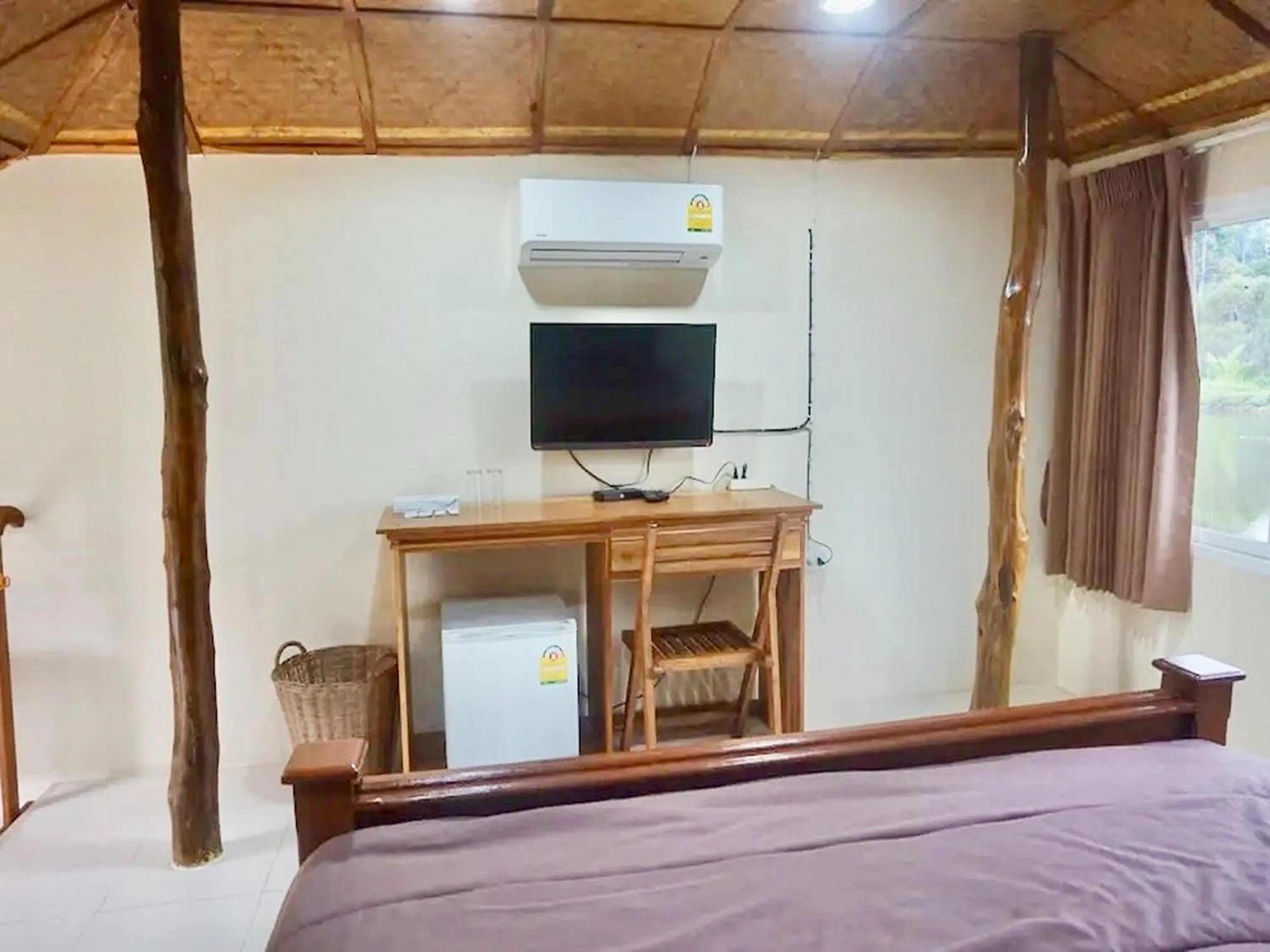 Bed in Fahluang Resort