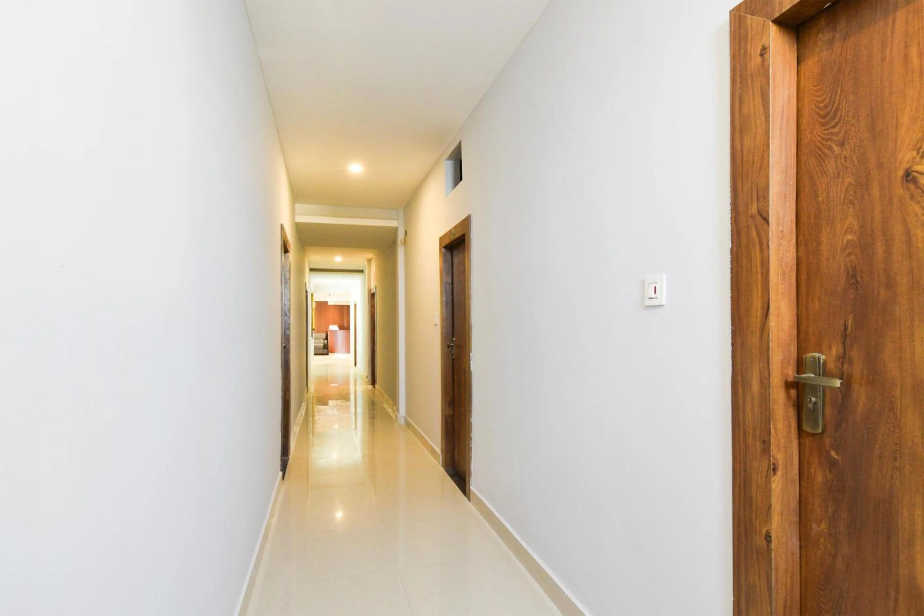 Lobby or reception in Hotel O Vaishnavi Residency