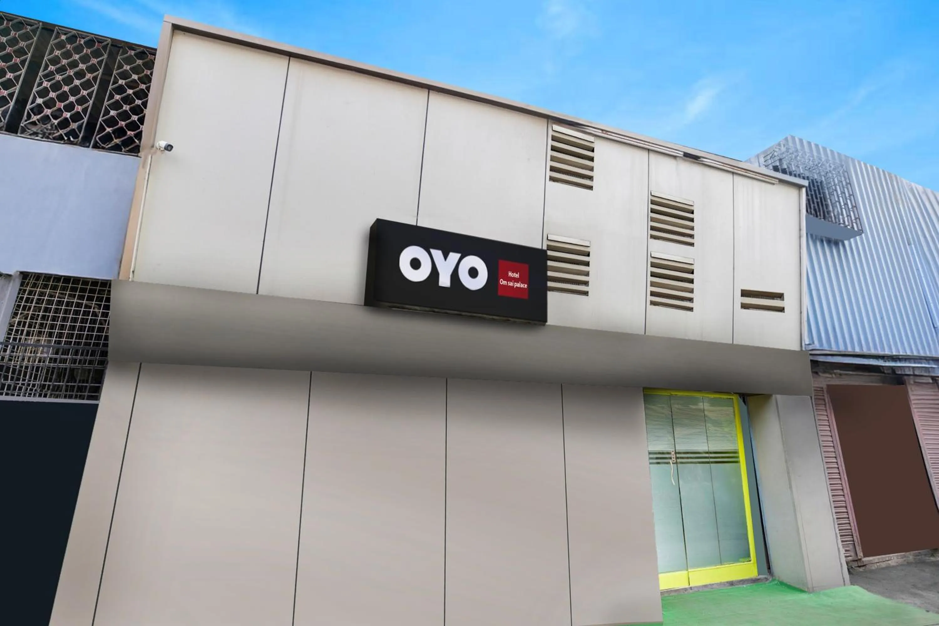 Facade/entrance in Hotel O Om Sai Palace