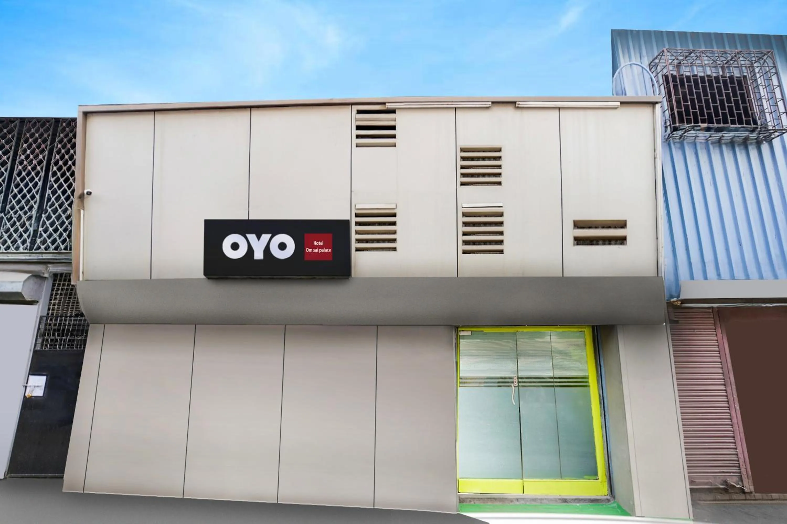 Facade/entrance in Hotel O Om Sai Palace