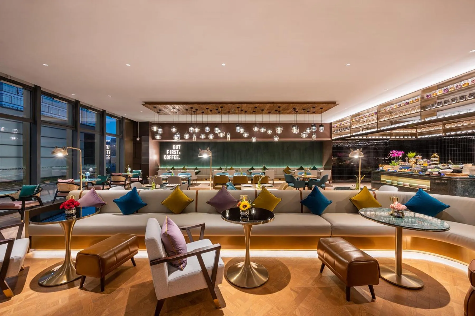 Restaurant/places to eat in Manxin Hotel Shanghai Hongqiao Airport International Exhibition Center