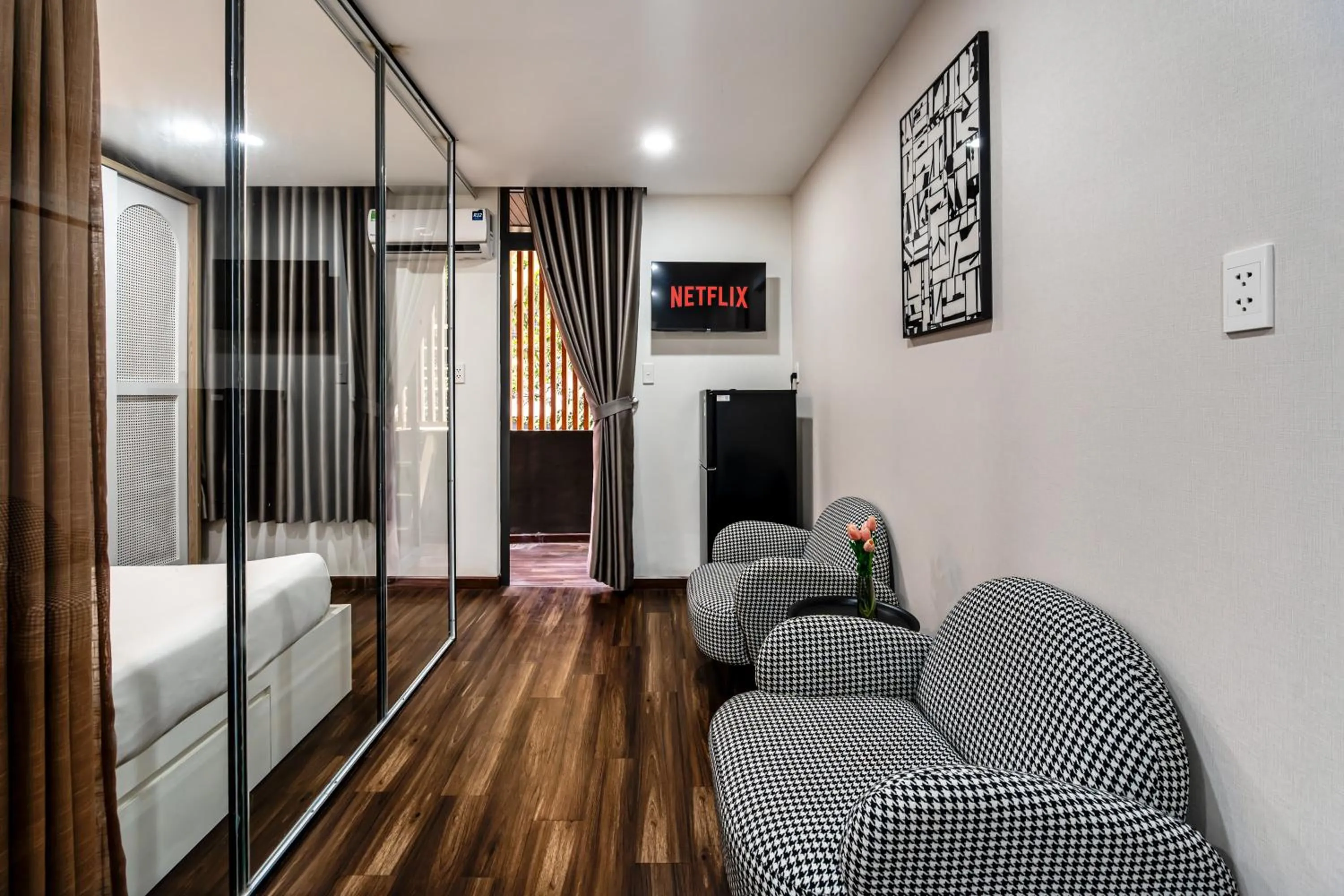 Bed in Lotus Lalala Inn Hotel