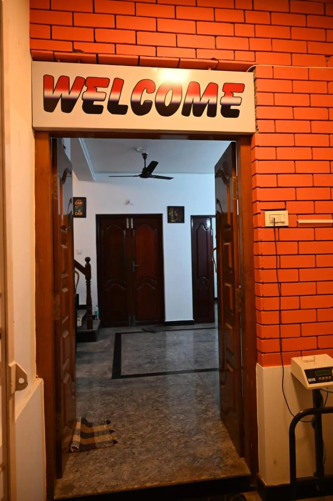 Facade/entrance in Prakash Residence - White Town