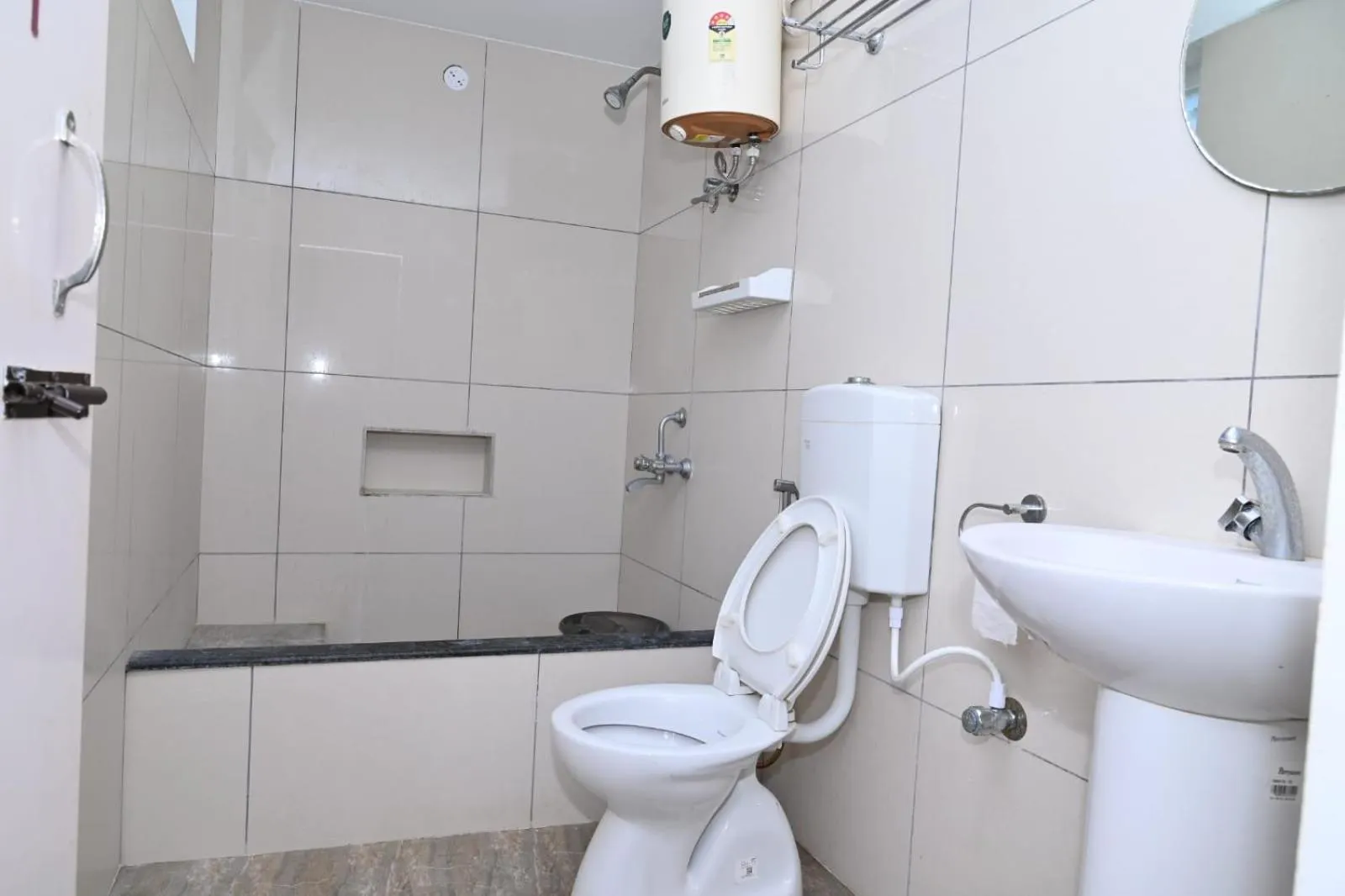 Bathroom in Prakash Residence - White Town