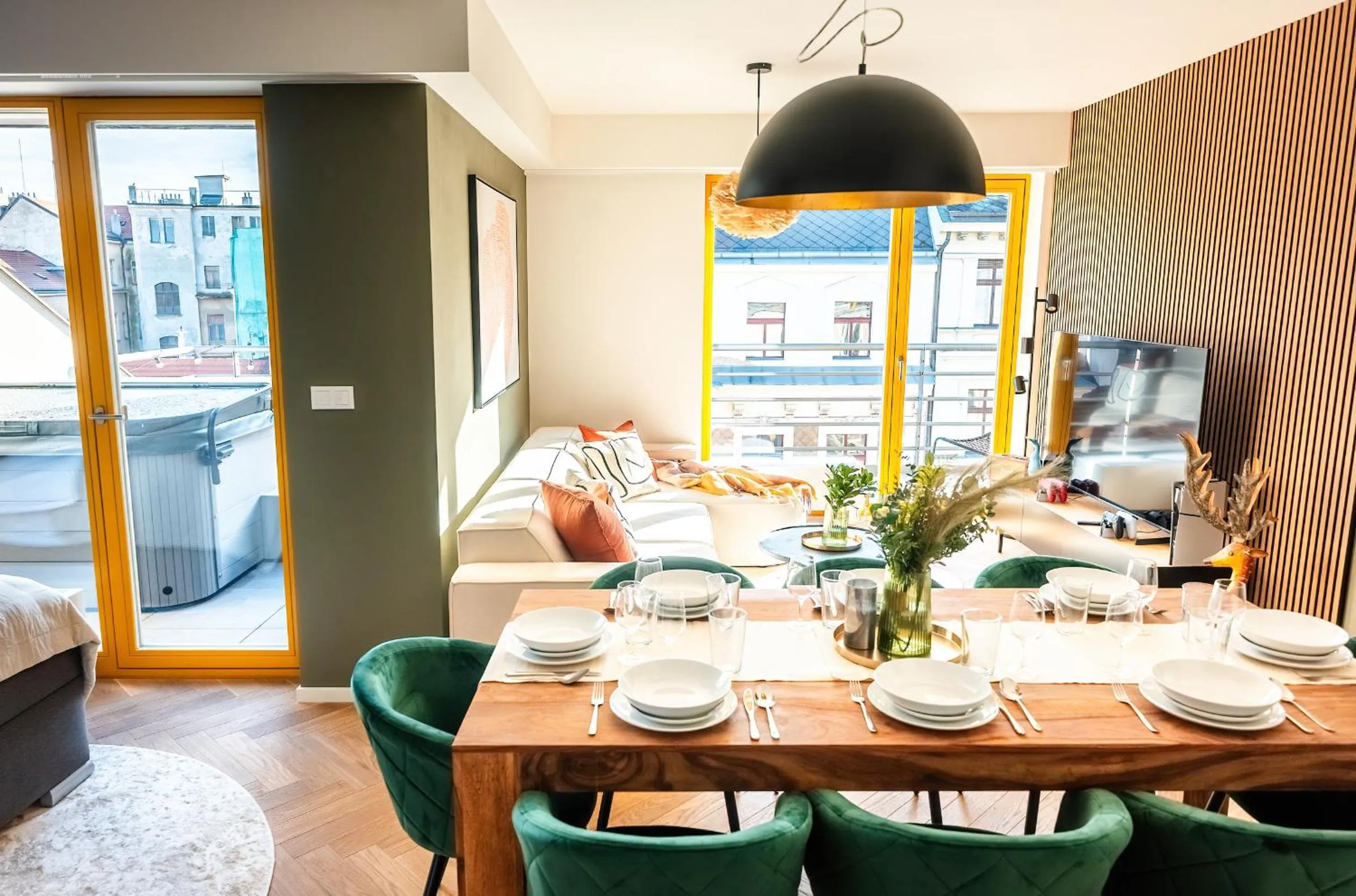 Living room in Wenceslas sq SOHO Boutique Hotel & Premium Suites