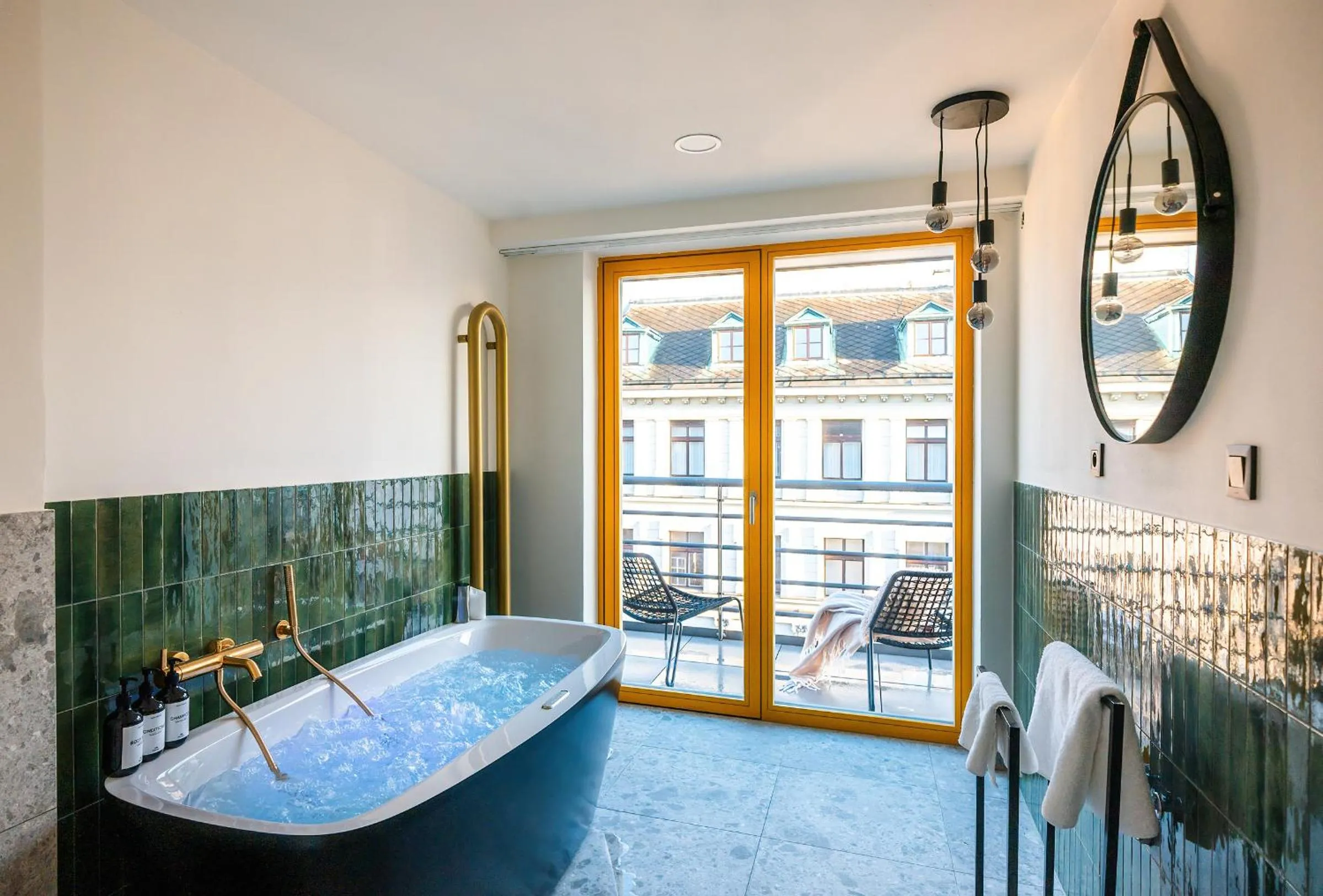 Hot Tub in Wenceslas sq SOHO Boutique Hotel & Premium Suites