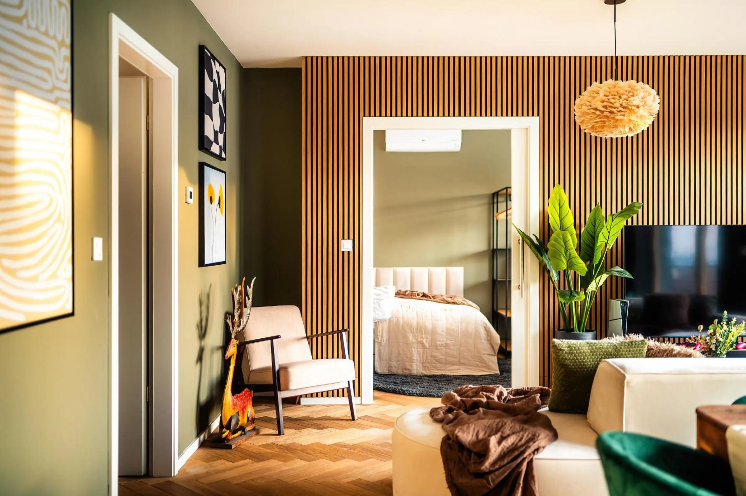Communal lounge/ TV room, Bed in Wenceslas sq SOHO Boutique Hotel & Premium Suites