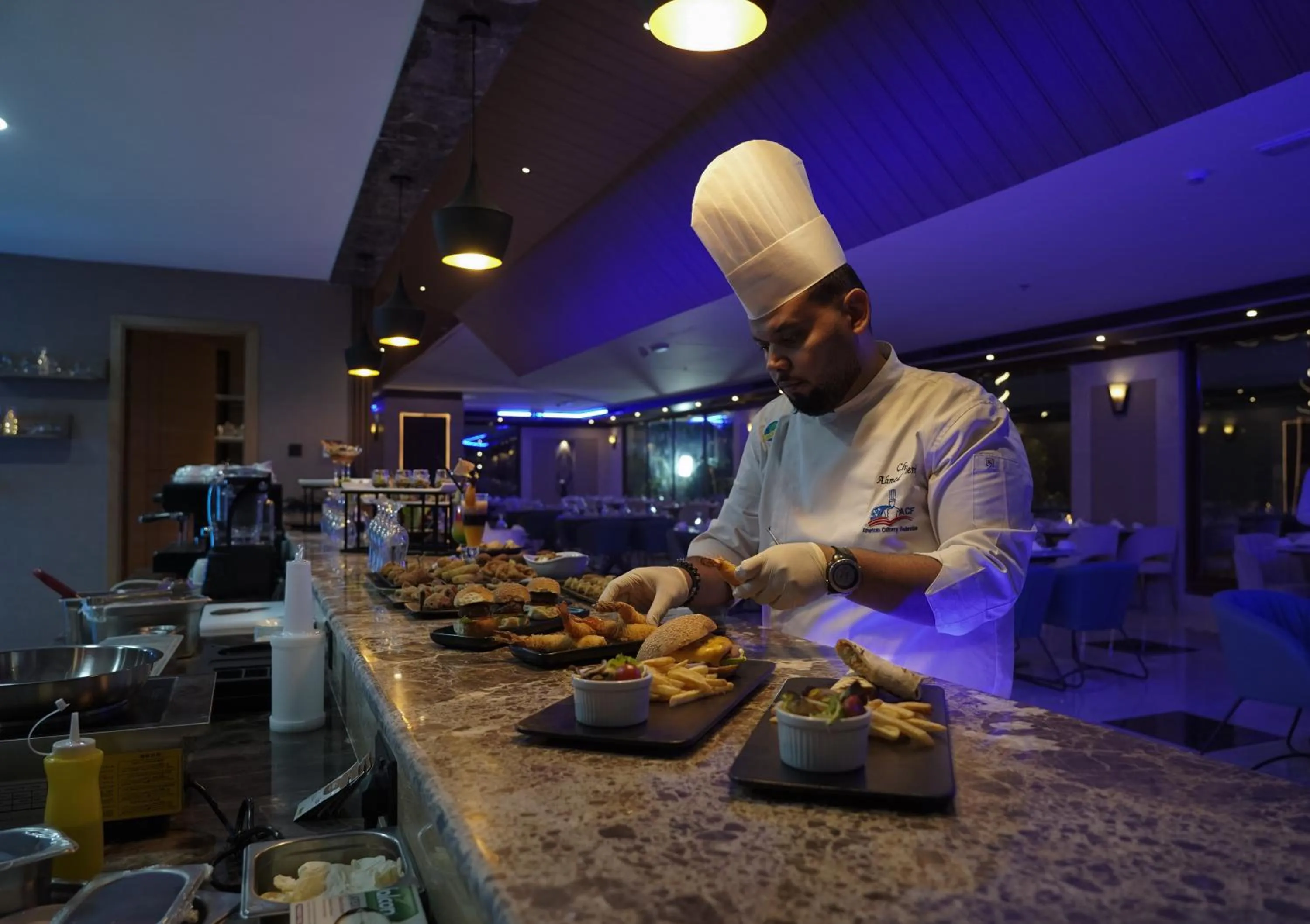 Food and drinks in La Zona Continental Hotel