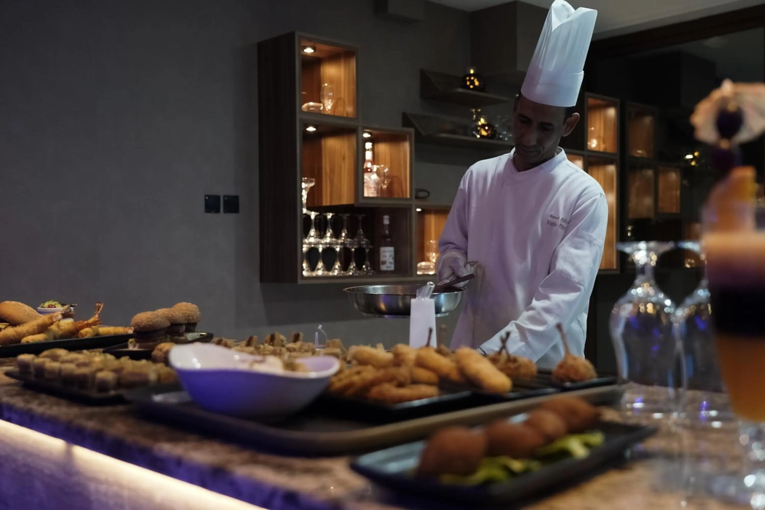 Food and drinks in La Zona Continental Hotel