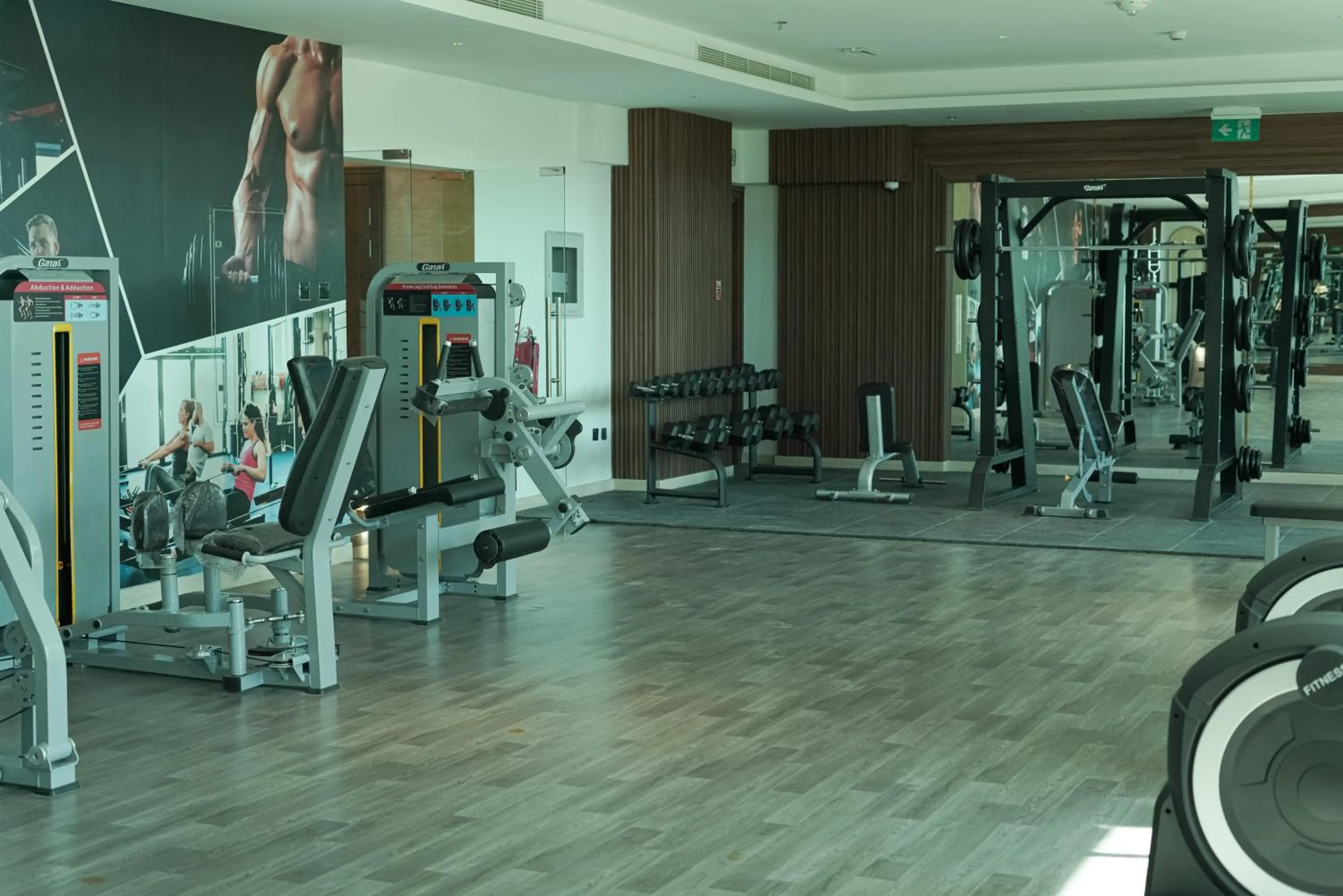 Fitness centre/facilities in La Zona Continental Hotel