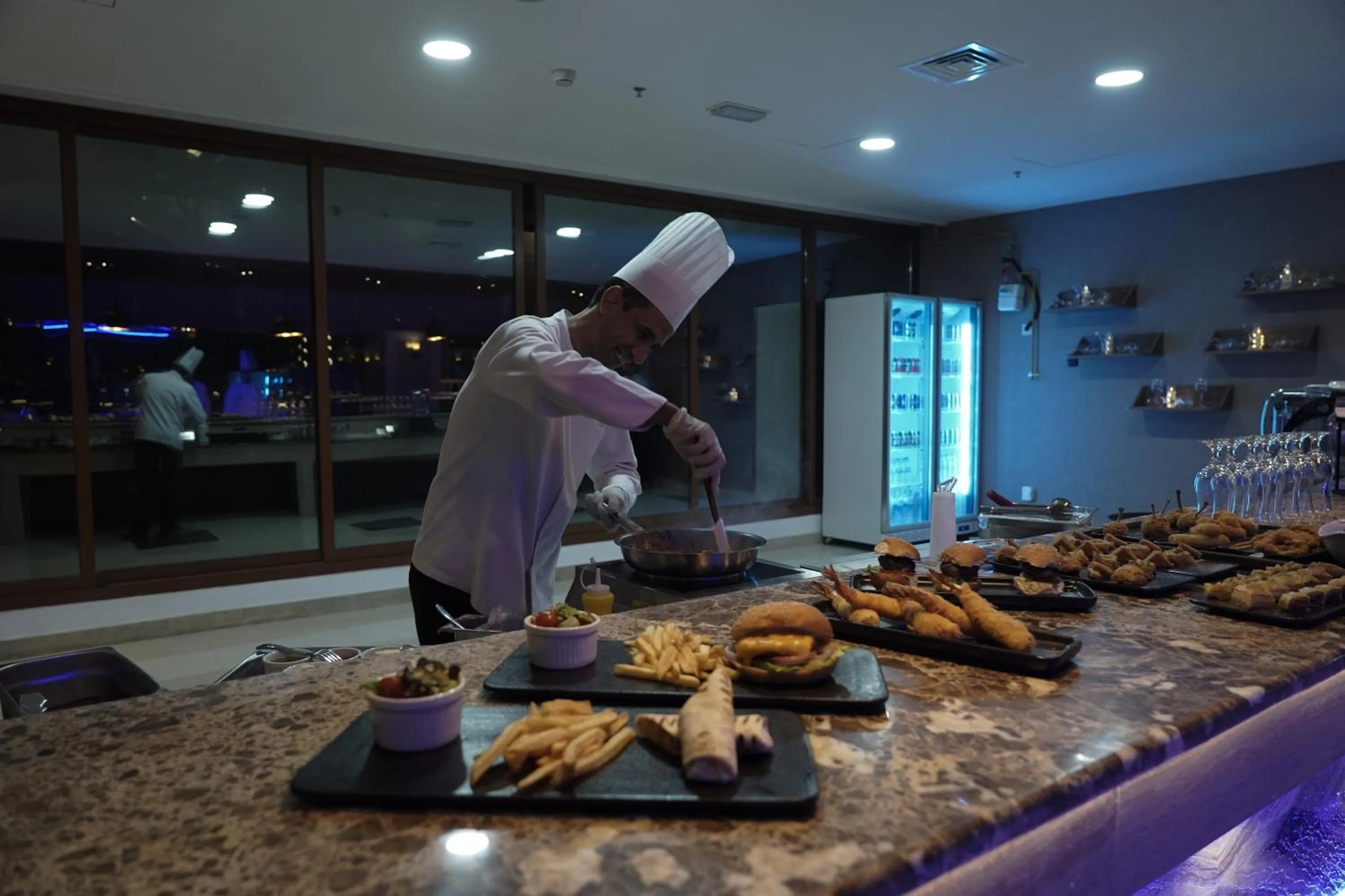 Food and drinks in La Zona Continental Hotel