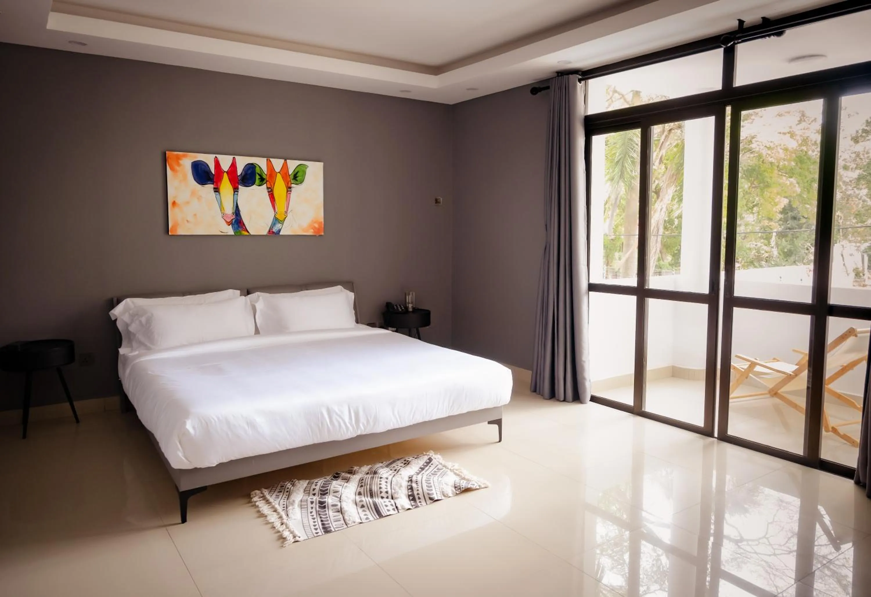 Bed in The L Boutique Tz