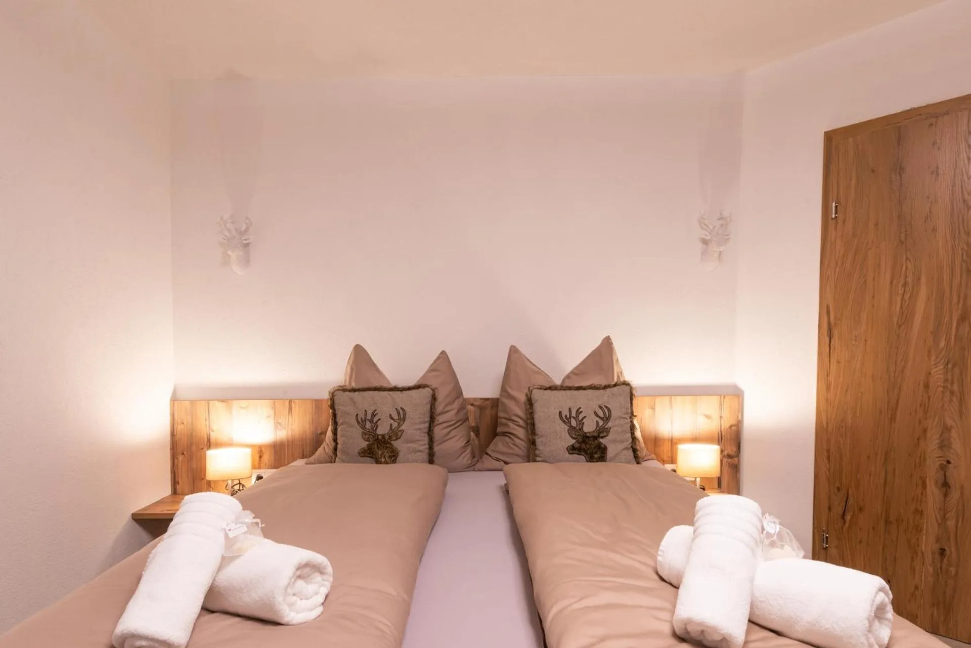 Bed in Apartments Mooshof