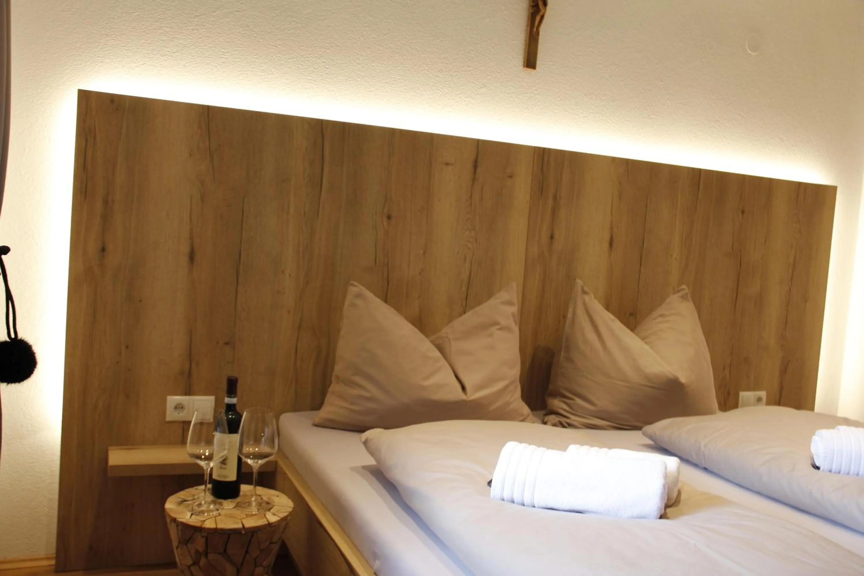 Bed in Apartments Mooshof