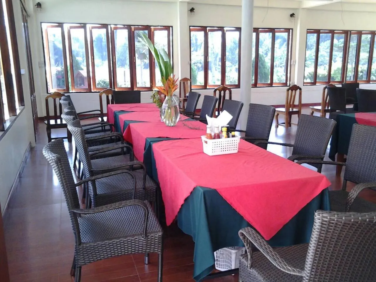 Dining area in Siam Tara Resort Chiangkhong