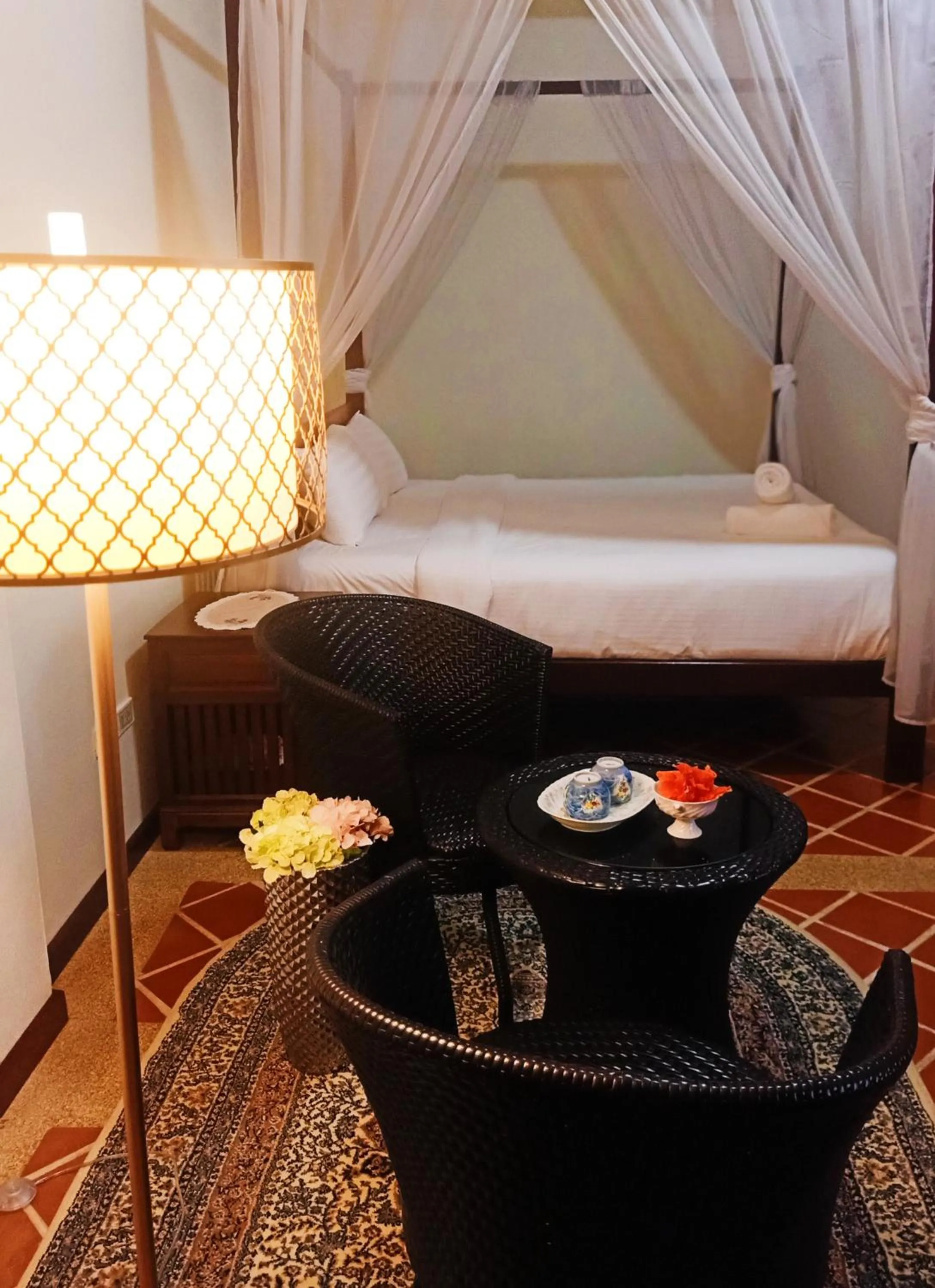 Bed in Siam Tara Resort Chiangkhong