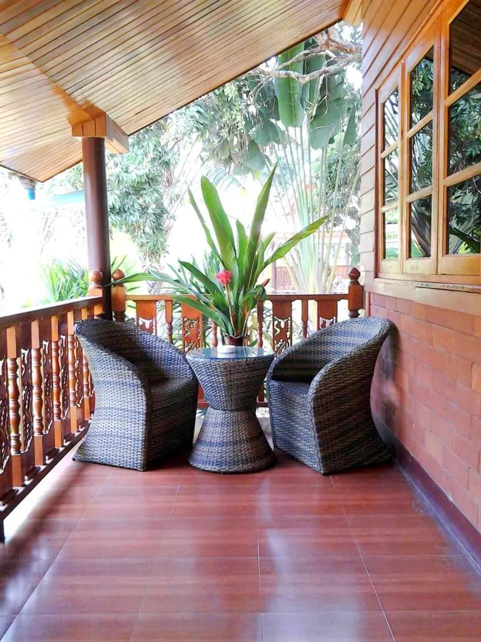 Seating area in Siam Tara Resort Chiangkhong