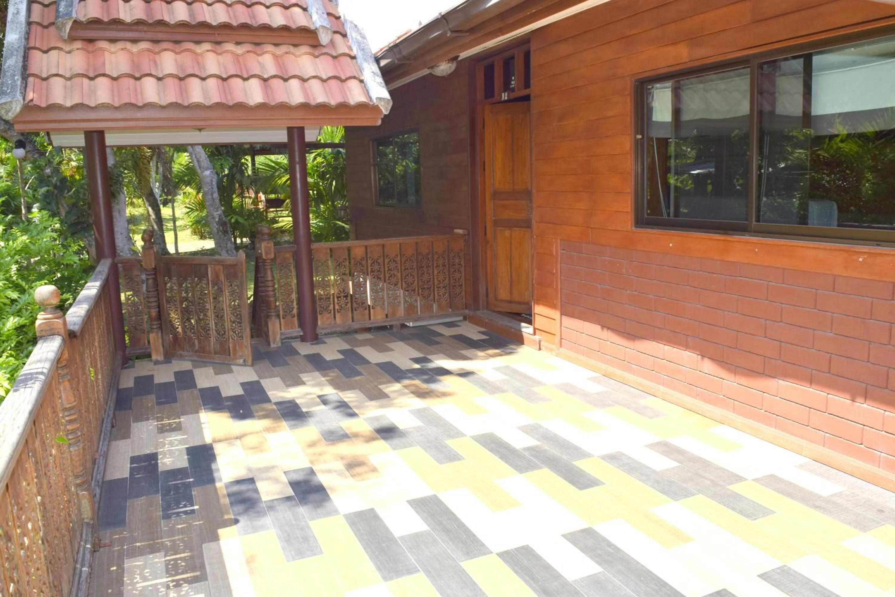 Balcony/Terrace in Siam Tara Resort Chiangkhong