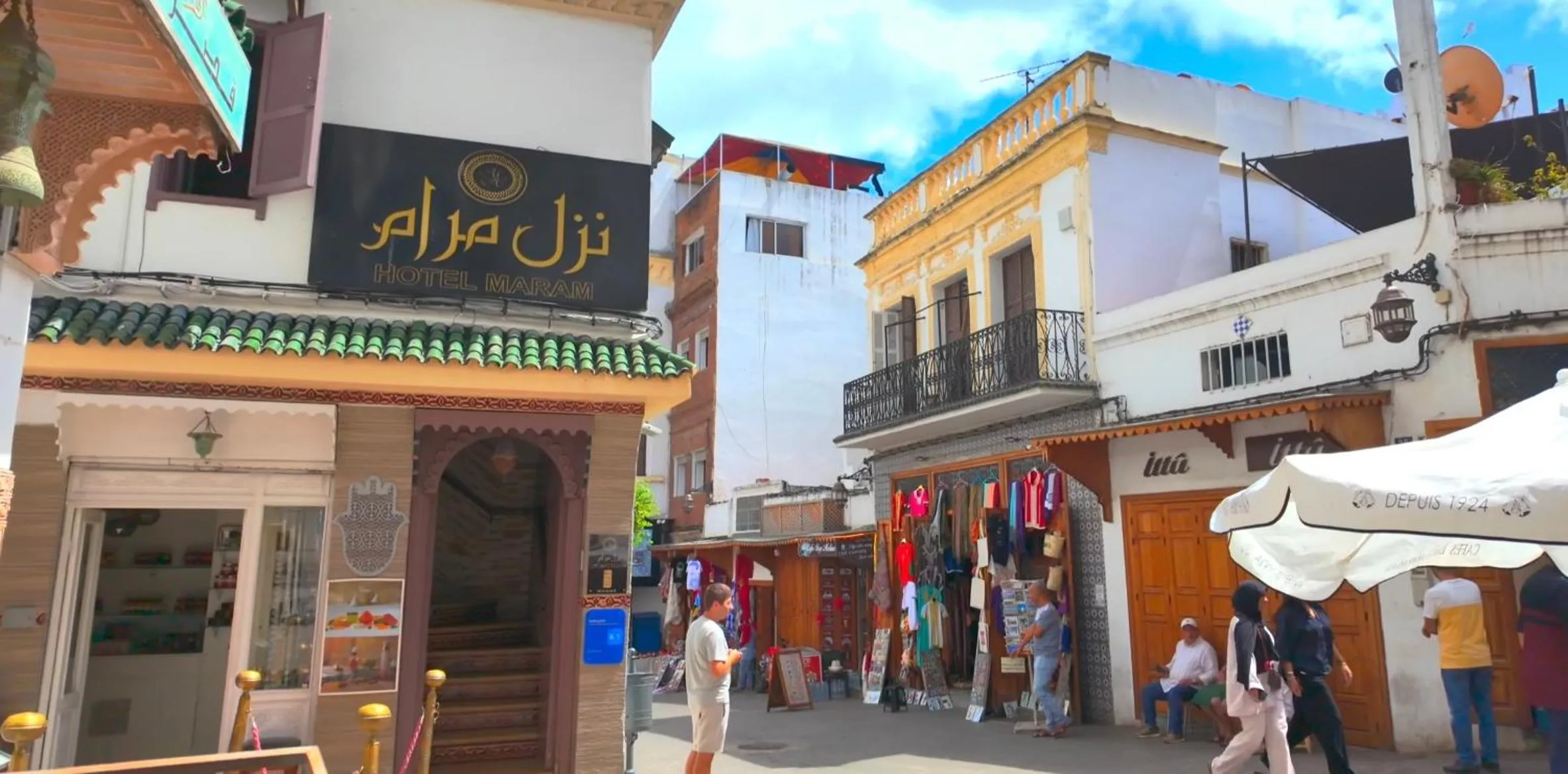 Property building in Hotel Maram