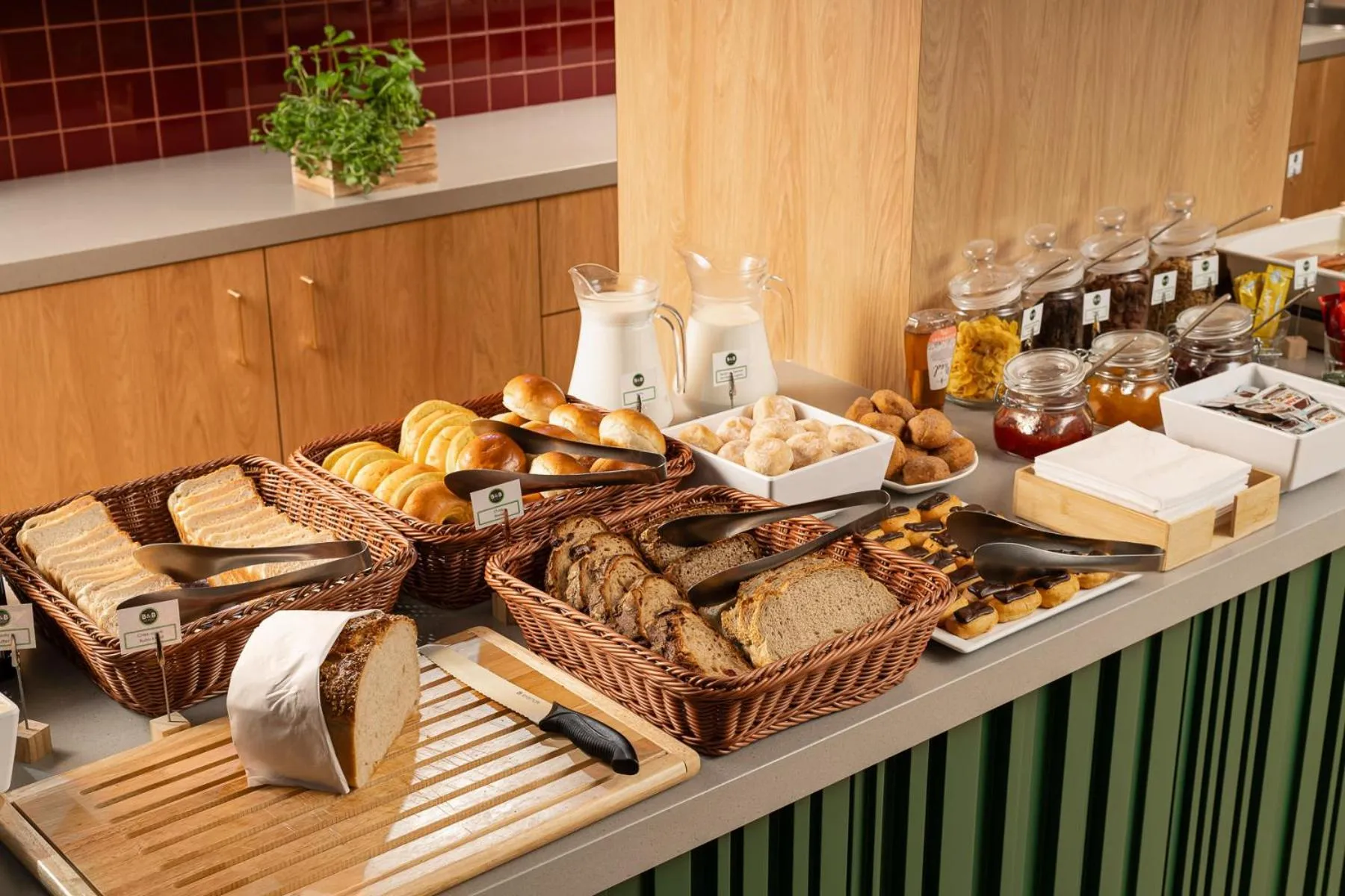 Breakfast in B&B HOTEL Kalisz Centrum