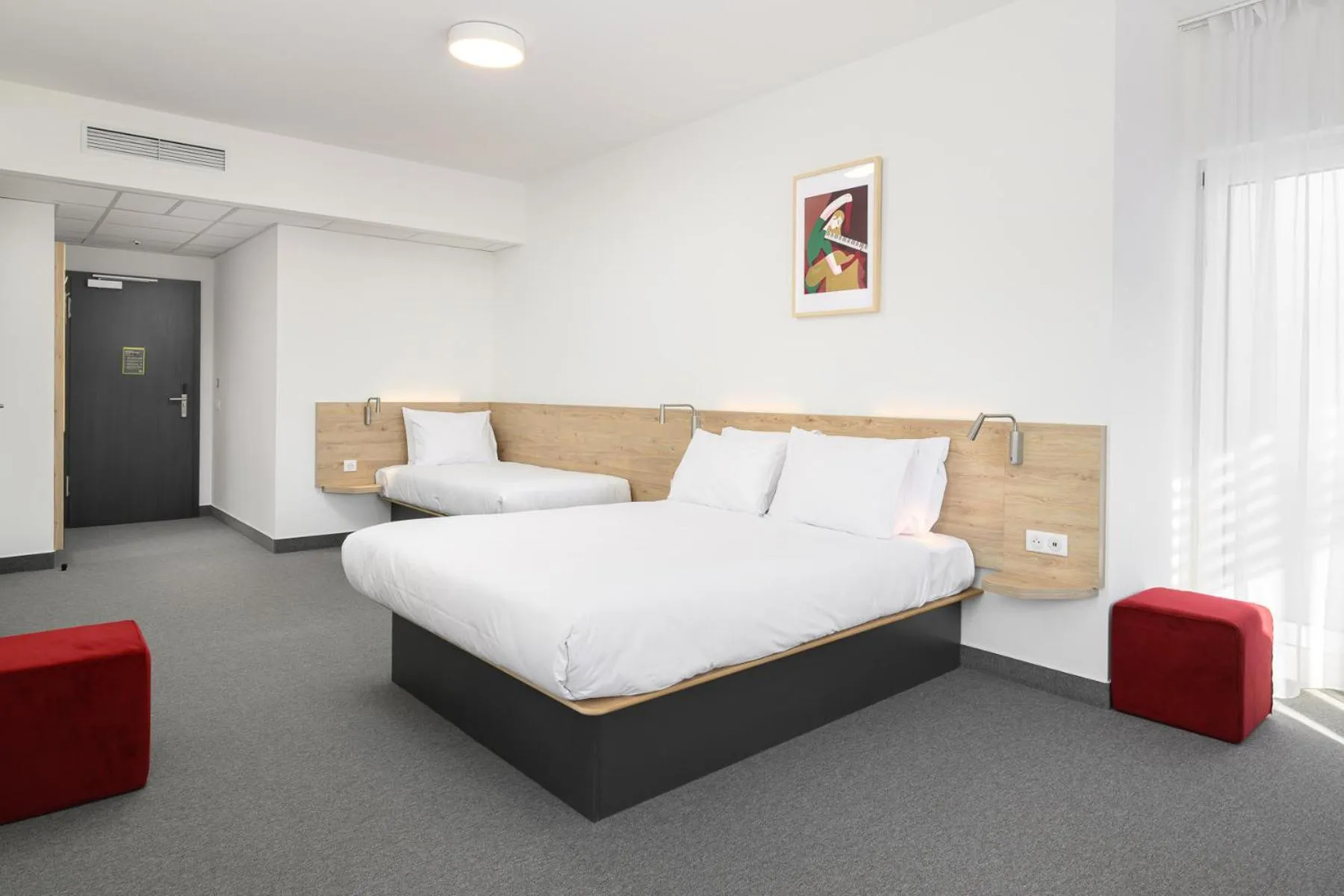 Photo of the whole room, Bed in B&B HOTEL Kalisz Centrum