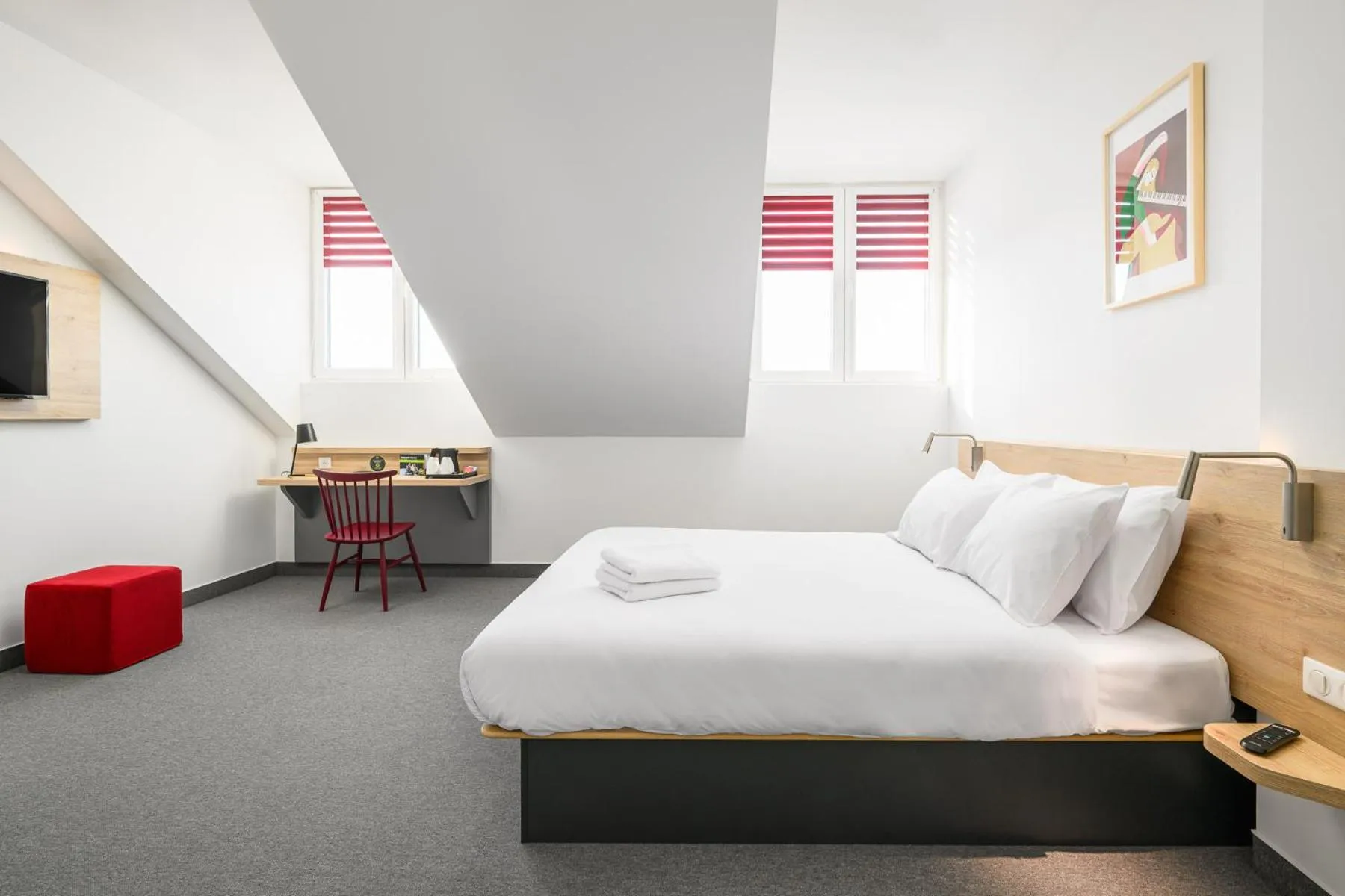 Bed in B&B HOTEL Kalisz Centrum