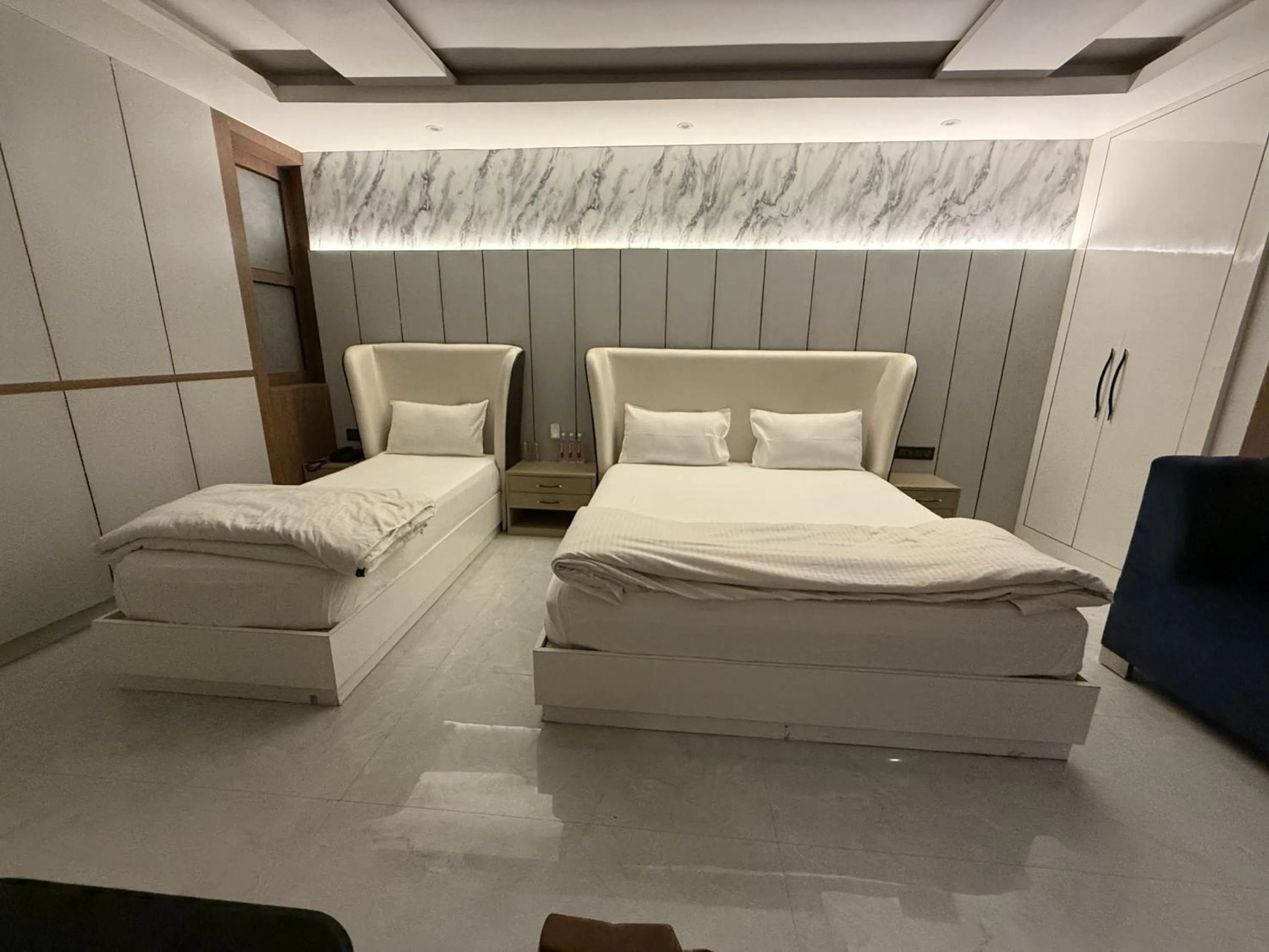 Living room, Bed in Hotel Lata Continental