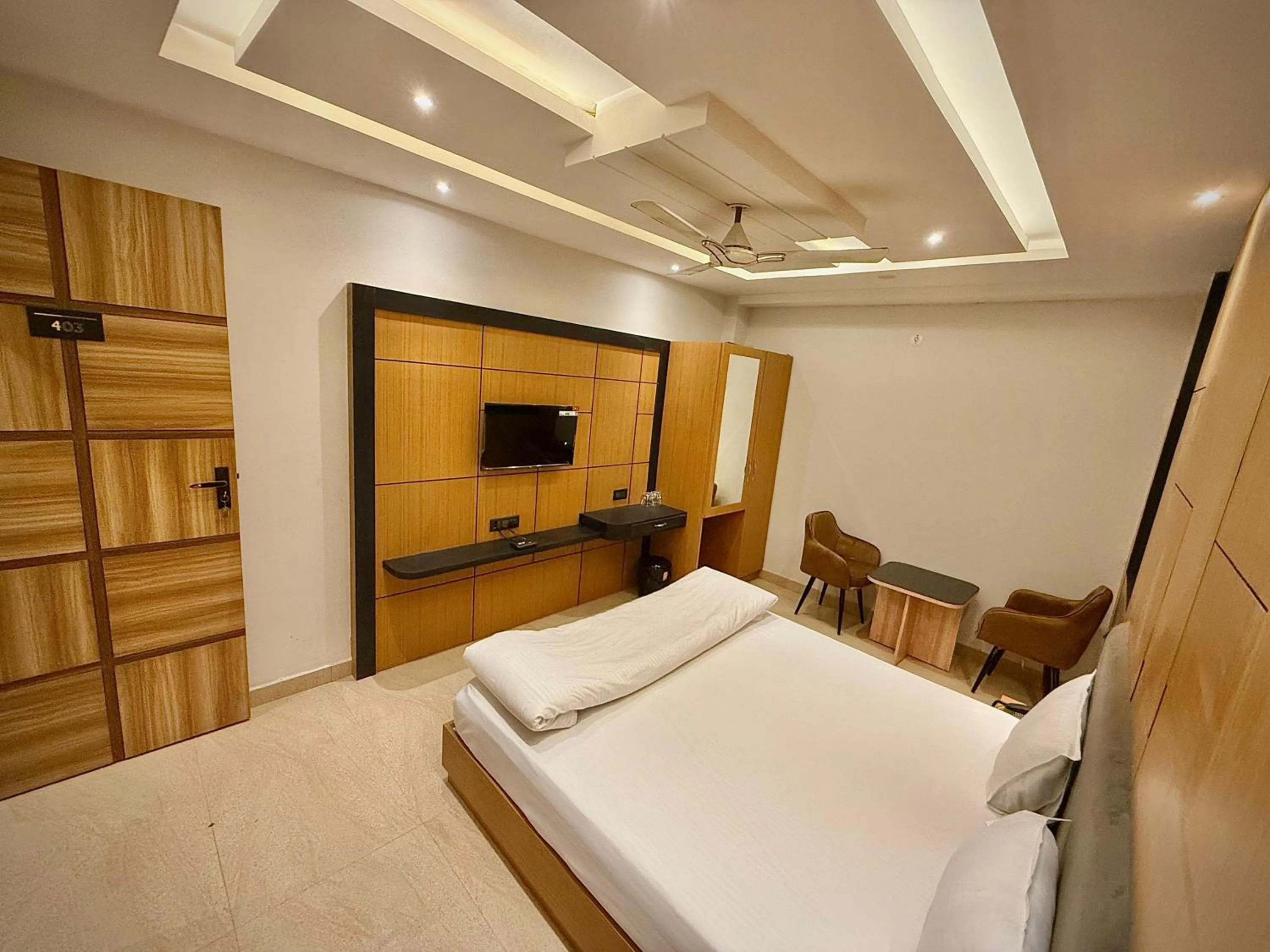 Bed in Hotel Lata Continental