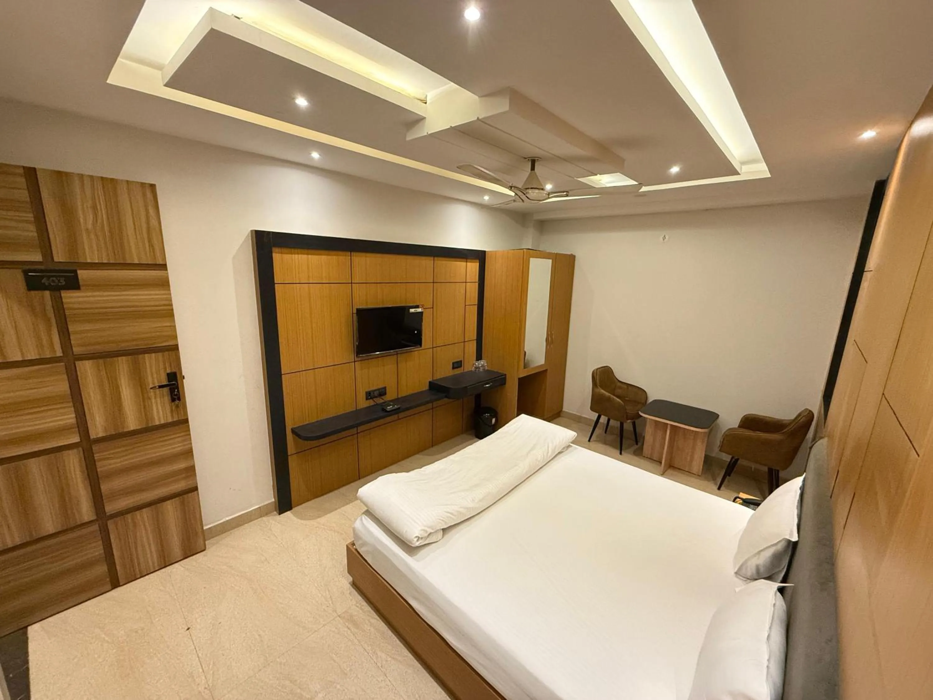 Bed in Hotel Lata Continental