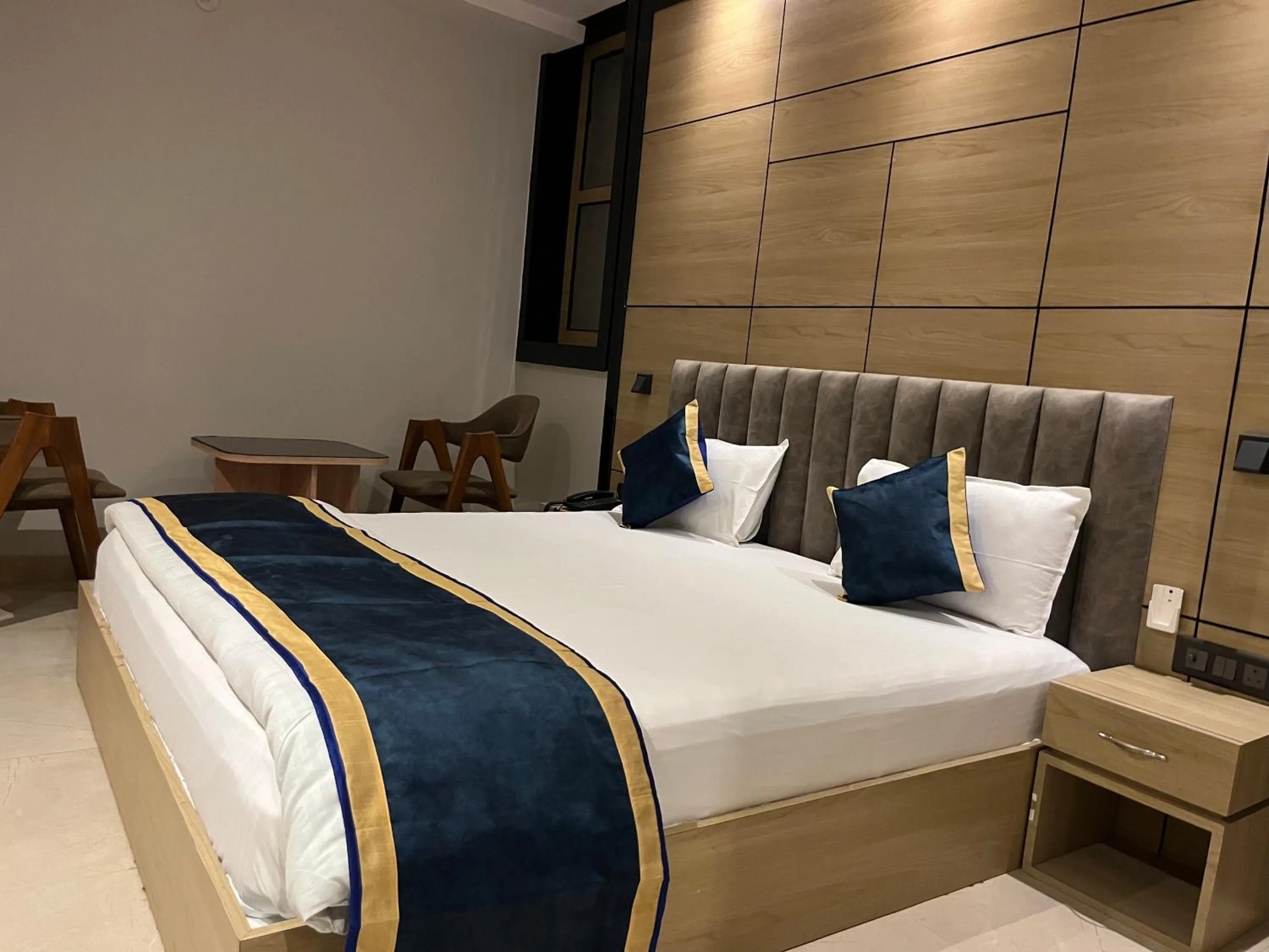 Bed in Hotel Lata Continental