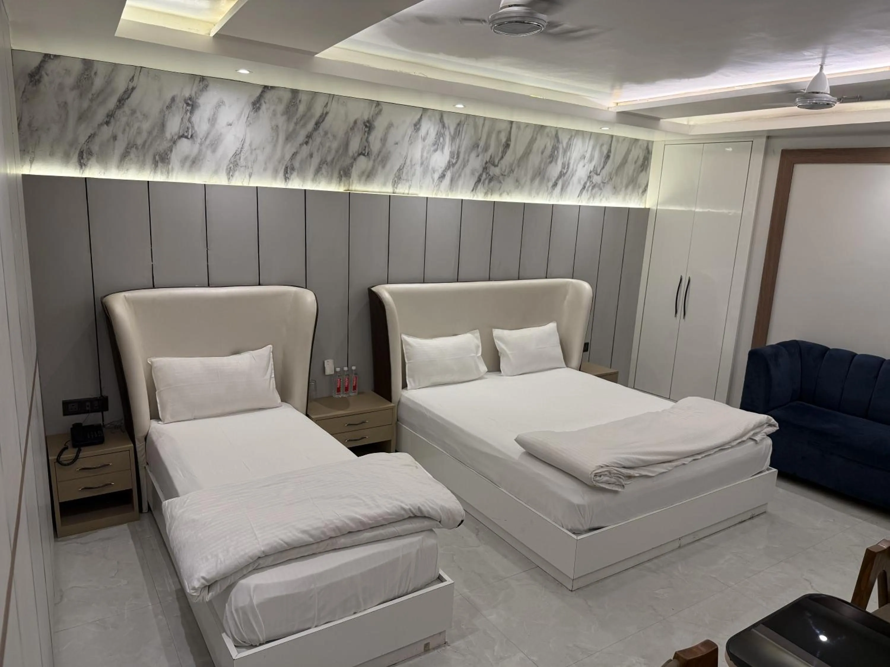 Bed in Hotel Lata Continental