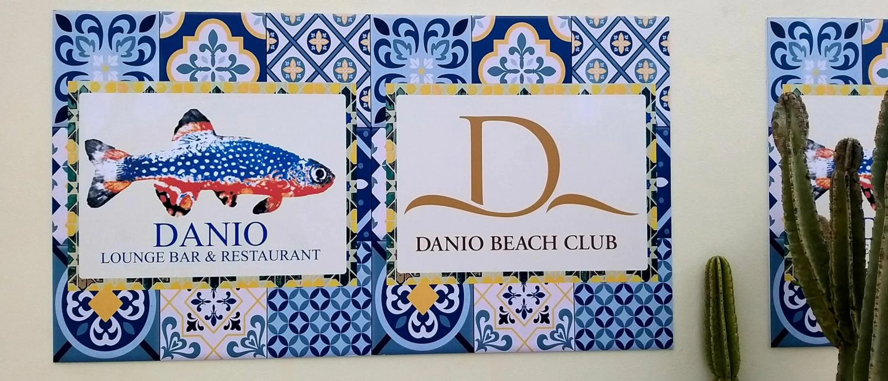 Logo/Certificate/Sign in Danio beach house