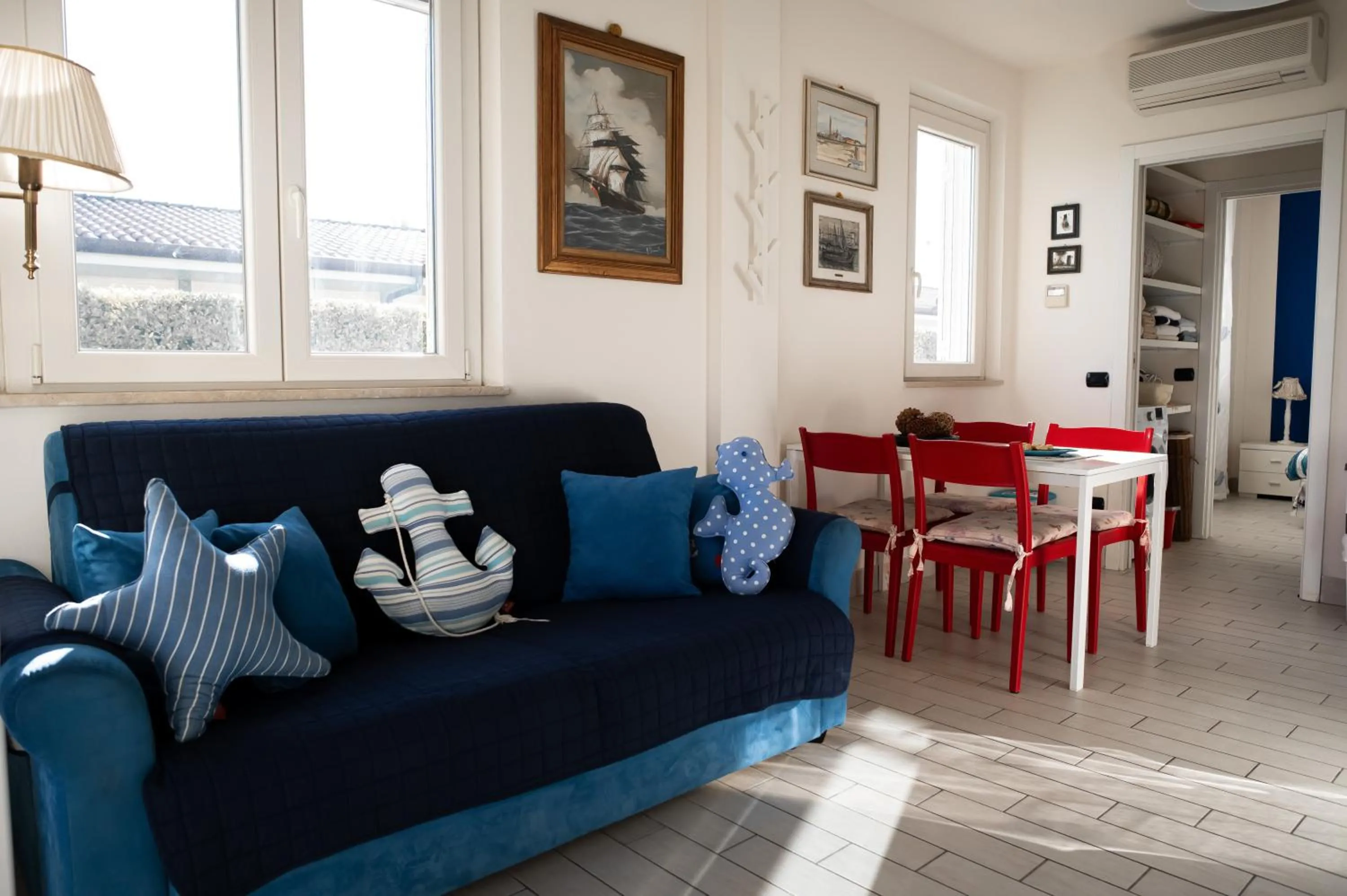 Bed in Danio beach house